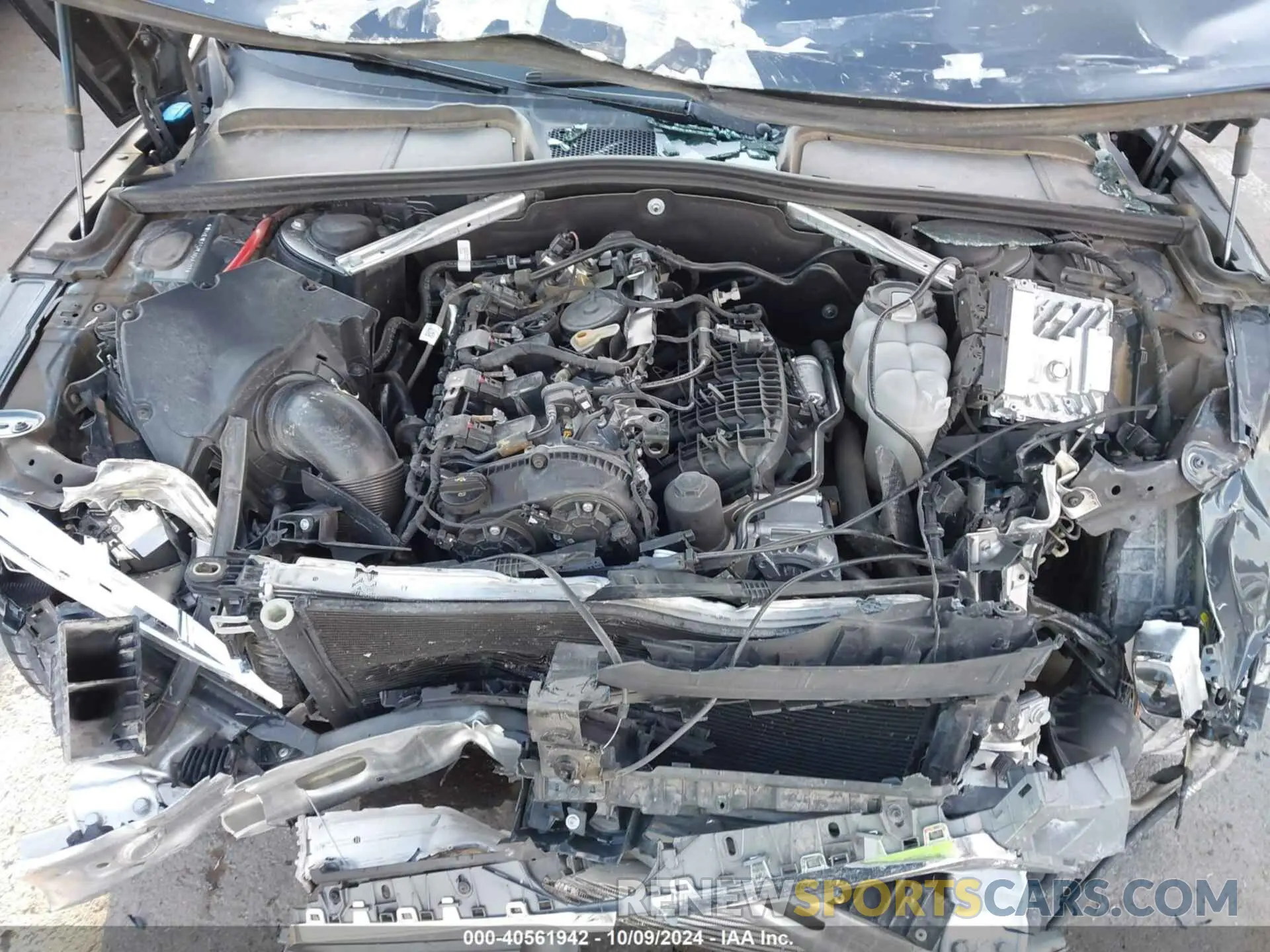 10 Photograph of a damaged car WAUENCF57KA046317 AUDI A5 2019