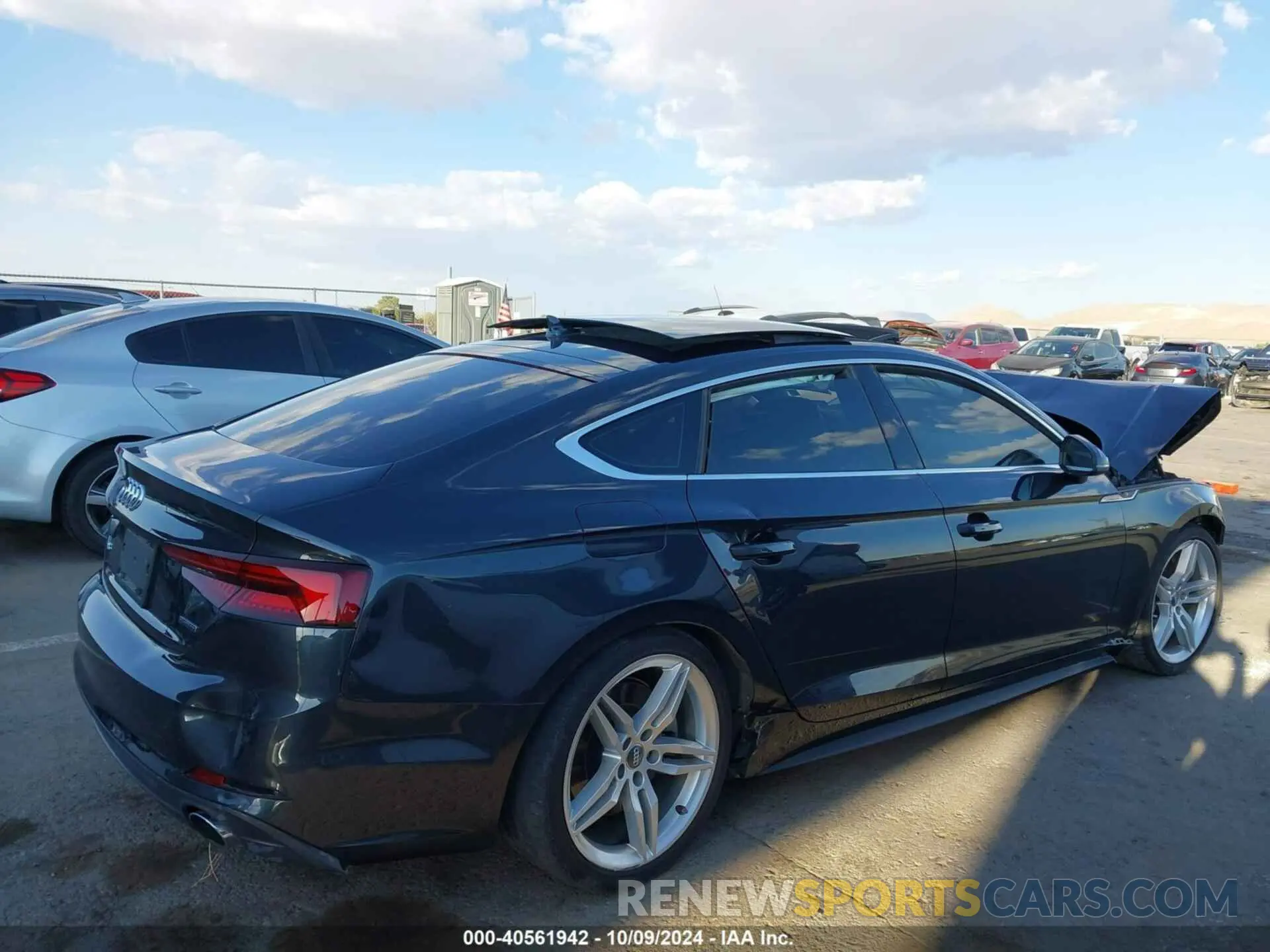 12 Photograph of a damaged car WAUENCF57KA046317 AUDI A5 2019