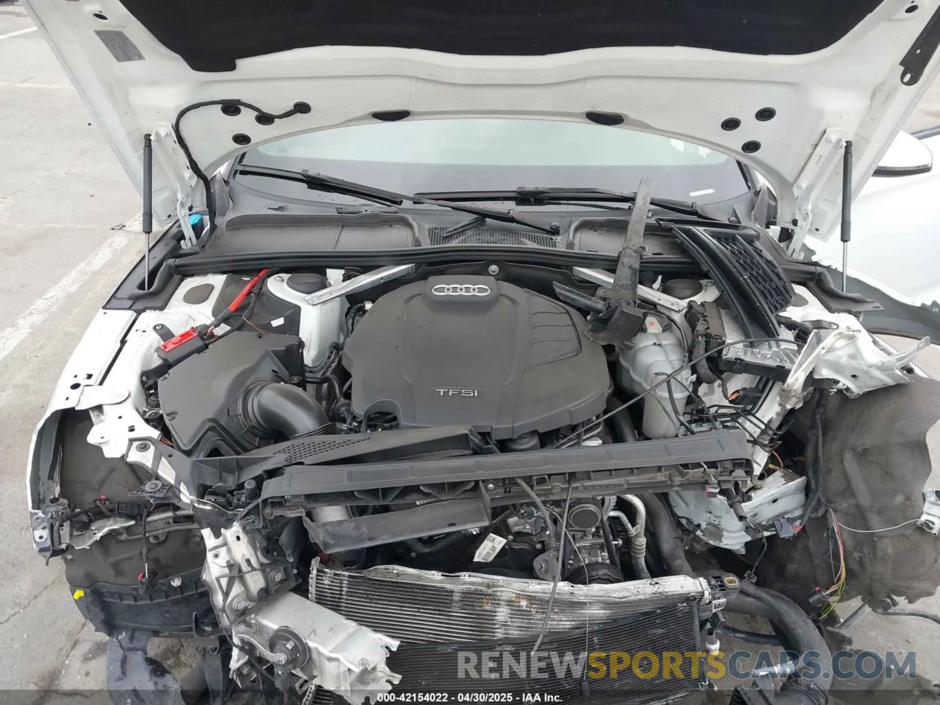10 Photograph of a damaged car WAUENCF57KA077101 AUDI A5 2019