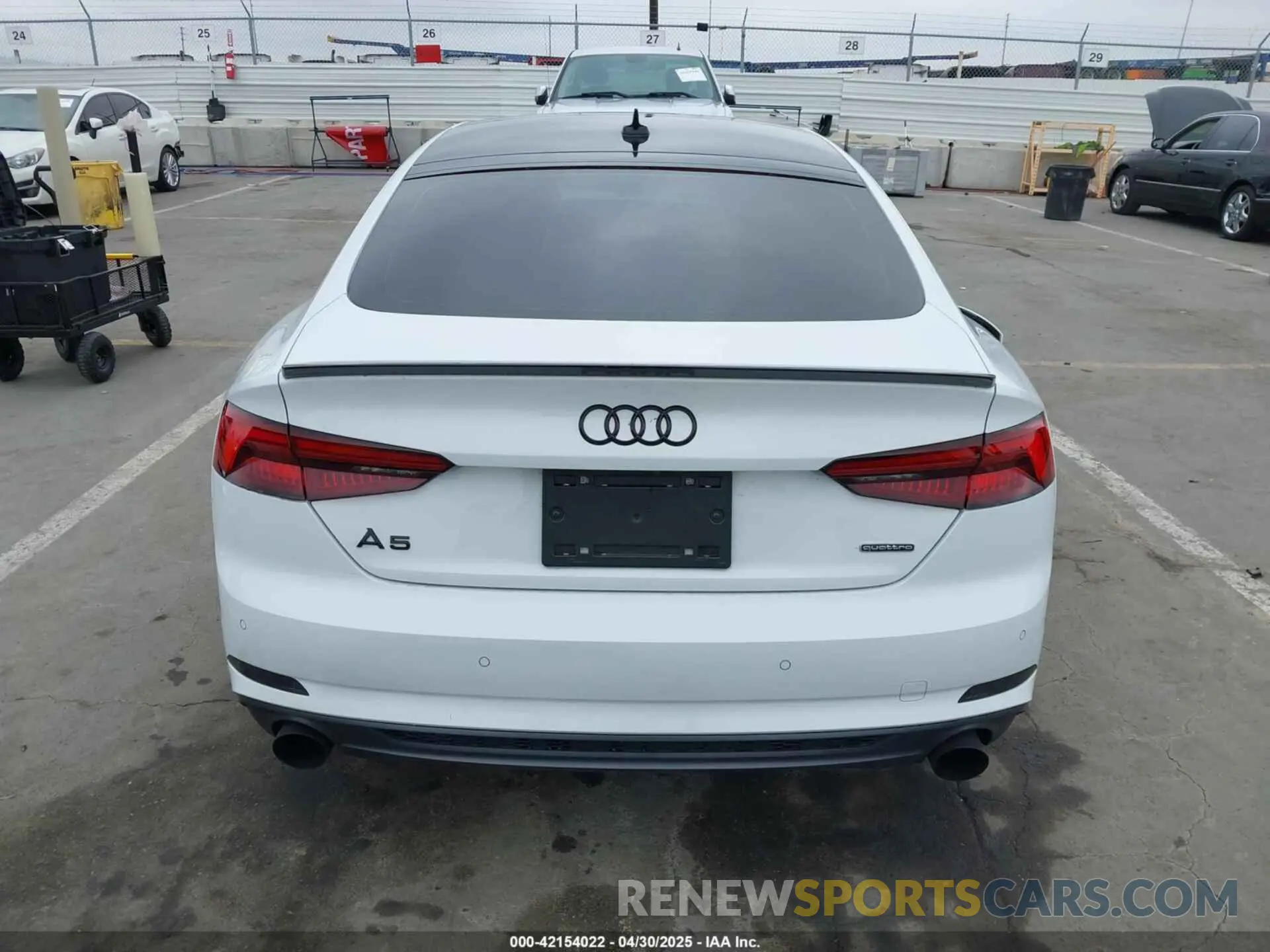 17 Photograph of a damaged car WAUENCF57KA077101 AUDI A5 2019