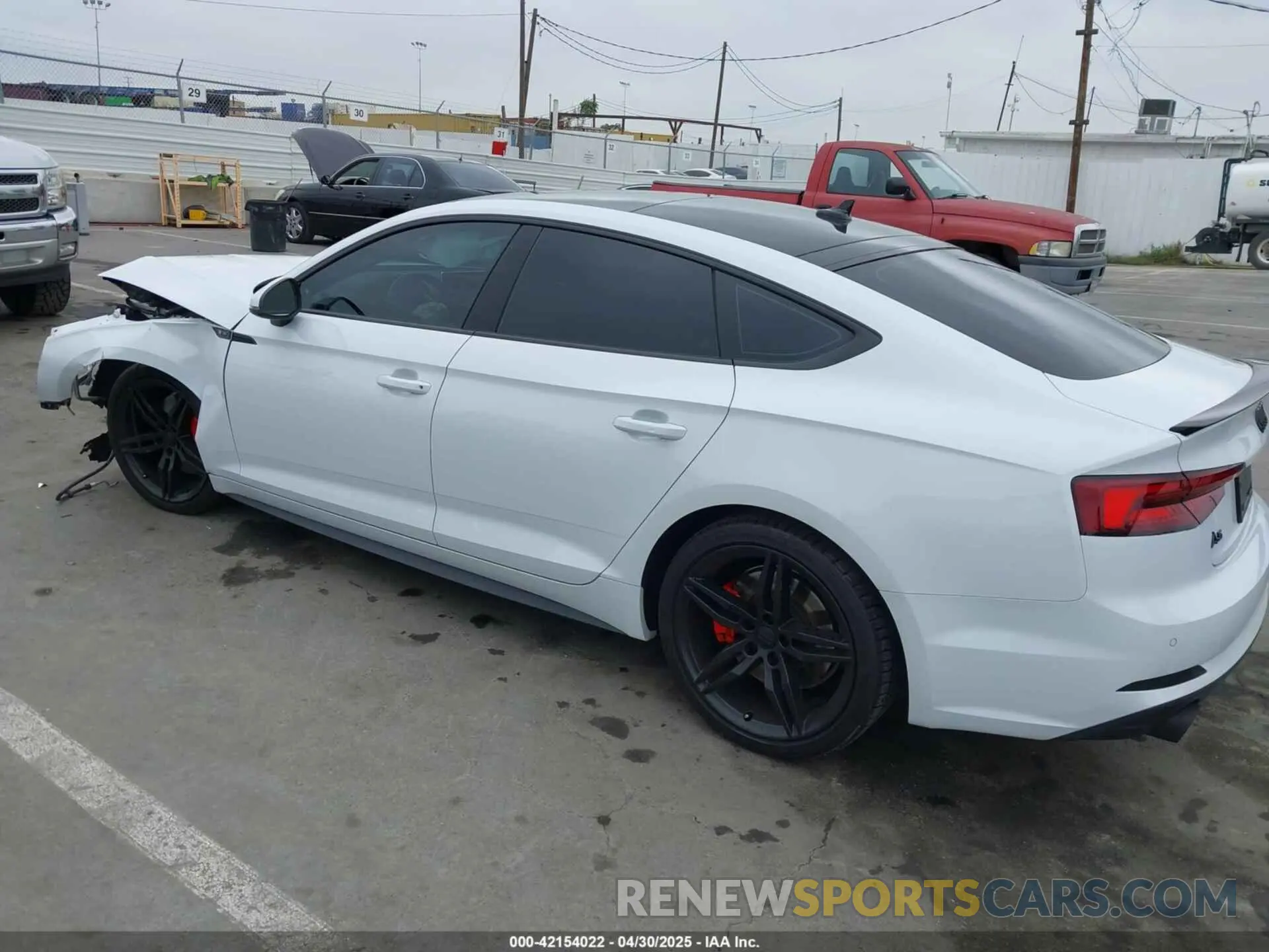 3 Photograph of a damaged car WAUENCF57KA077101 AUDI A5 2019