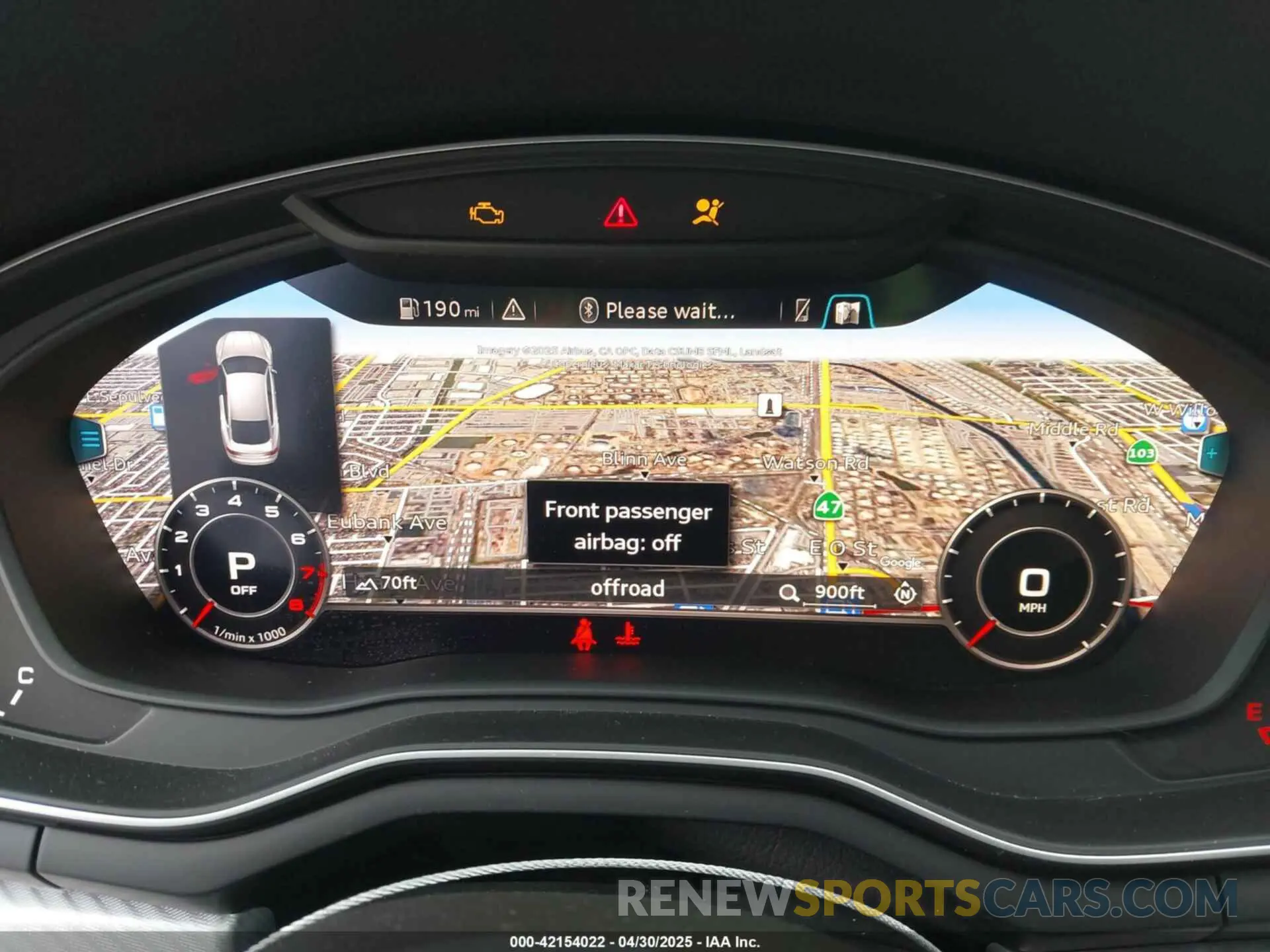 7 Photograph of a damaged car WAUENCF57KA077101 AUDI A5 2019