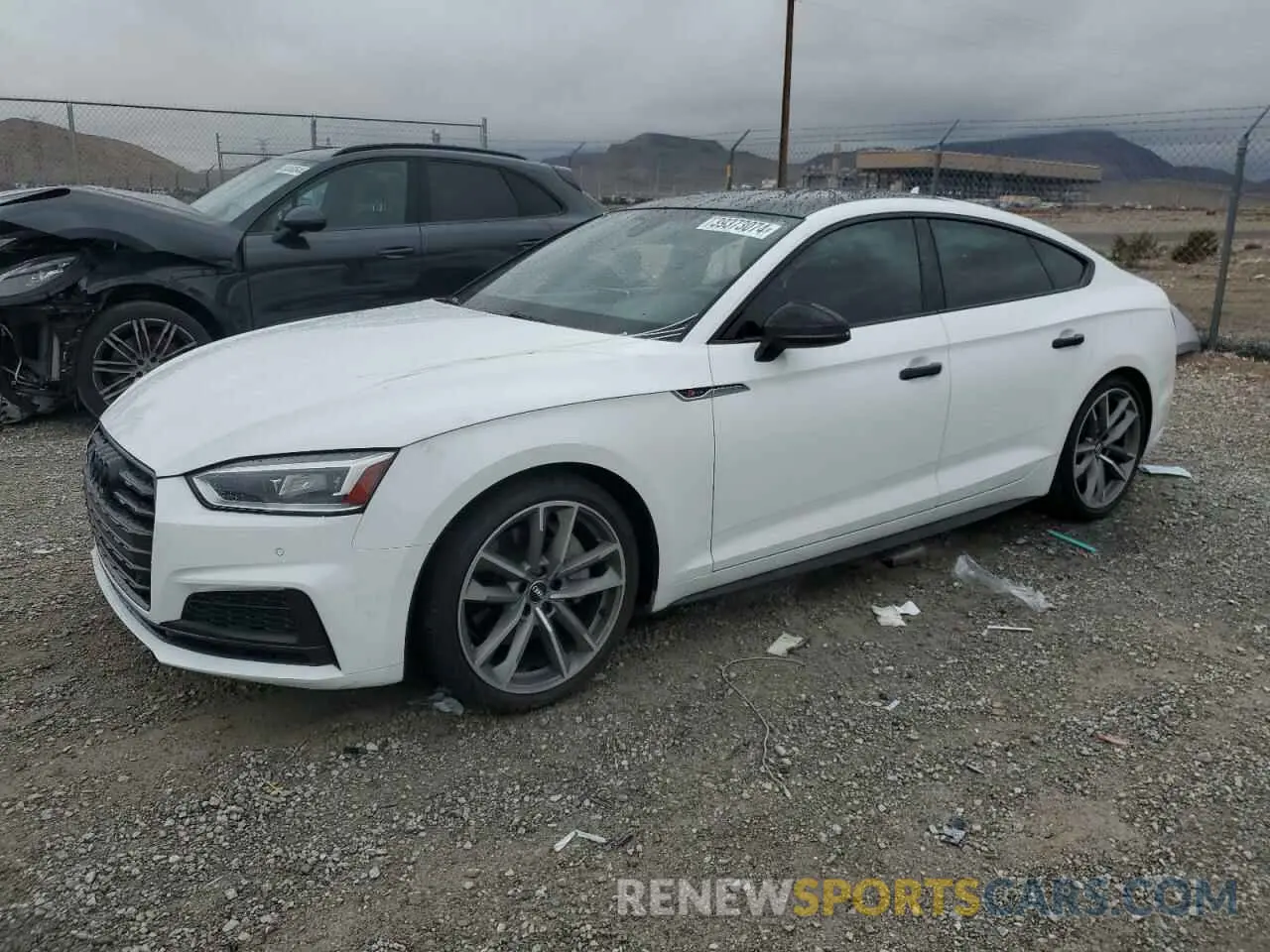 1 Photograph of a damaged car WAUENCF57KA082069 AUDI A5 2019