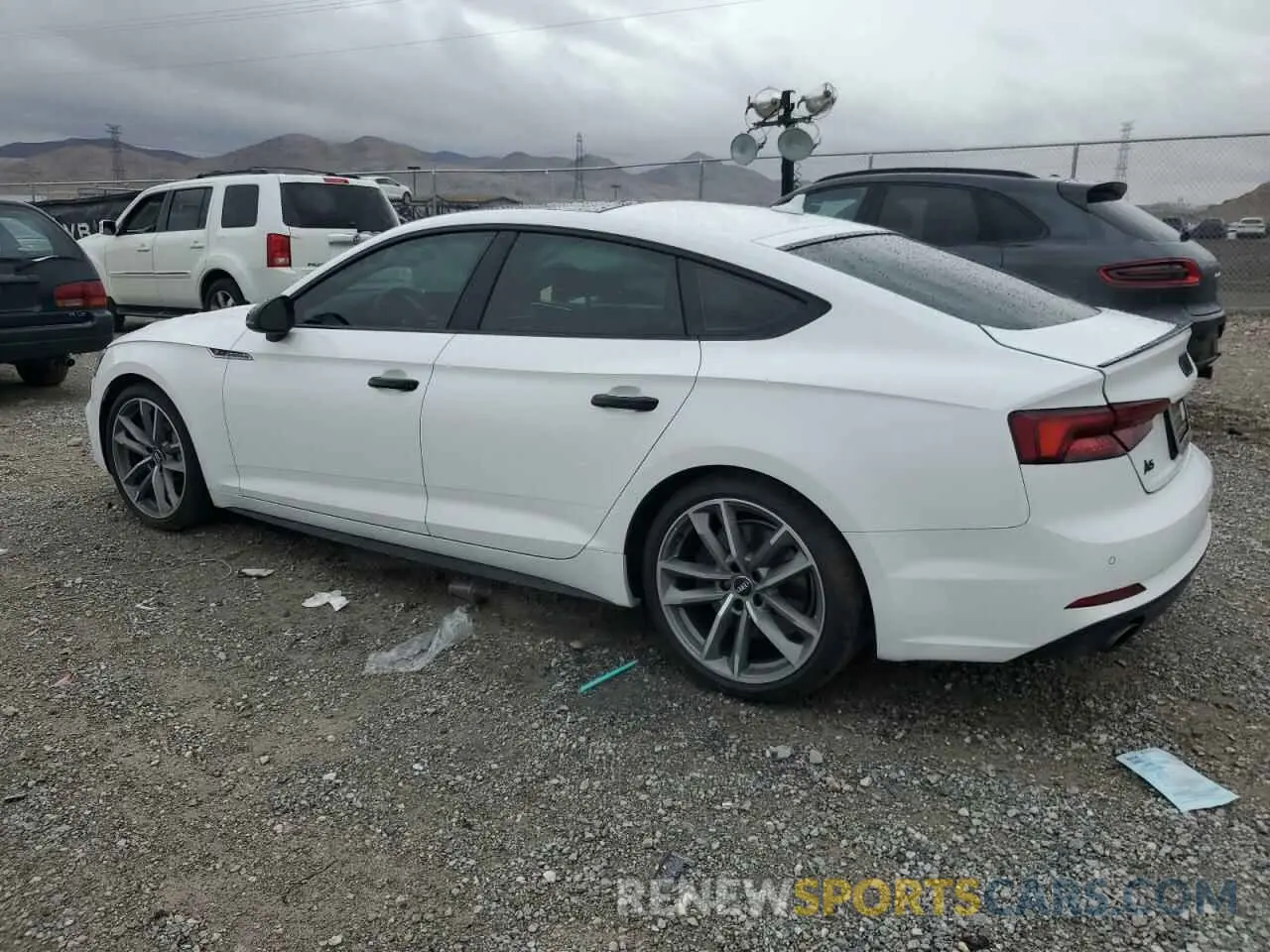 2 Photograph of a damaged car WAUENCF57KA082069 AUDI A5 2019