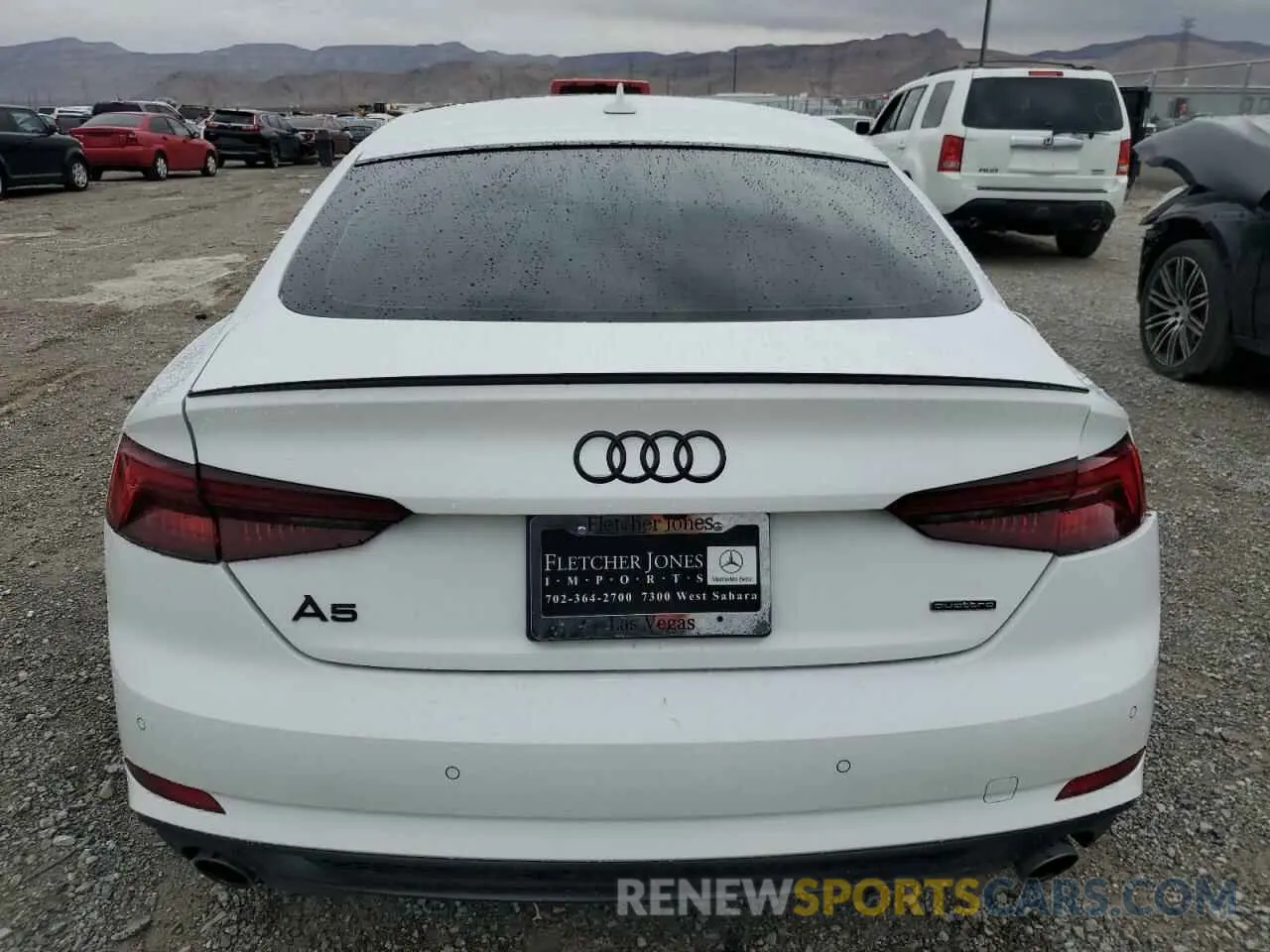 6 Photograph of a damaged car WAUENCF57KA082069 AUDI A5 2019