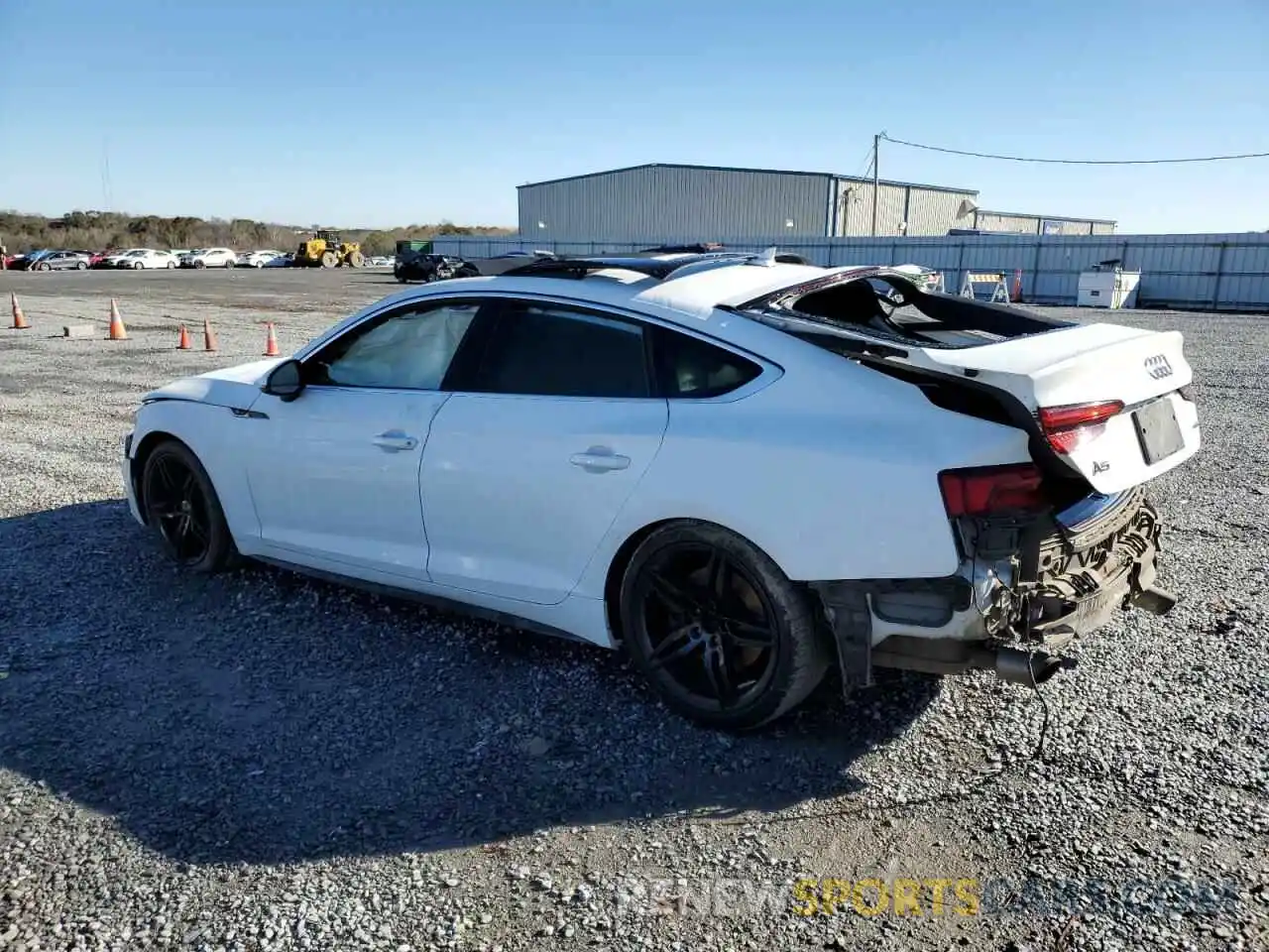 2 Photograph of a damaged car WAUENCF58KA006294 AUDI A5 2019