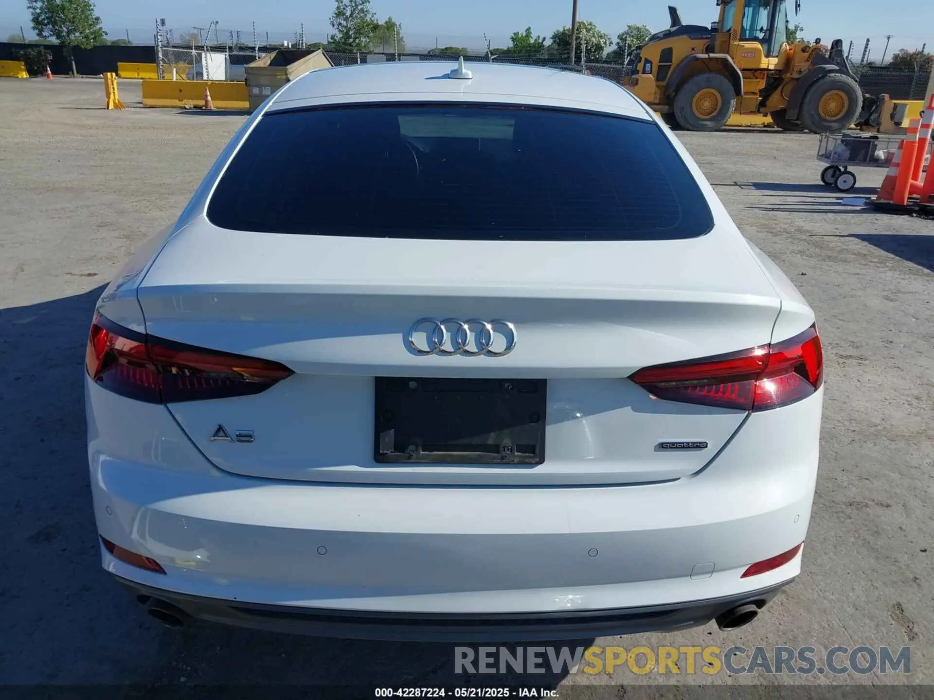 17 Photograph of a damaged car WAUENCF58KA007848 AUDI A5 2019