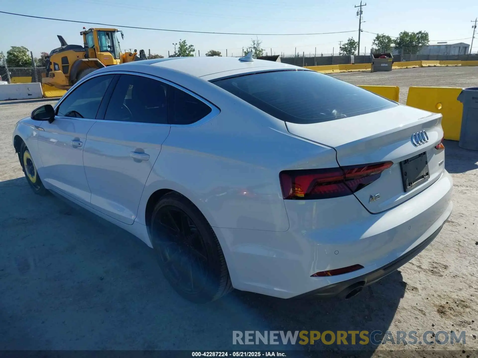 3 Photograph of a damaged car WAUENCF58KA007848 AUDI A5 2019