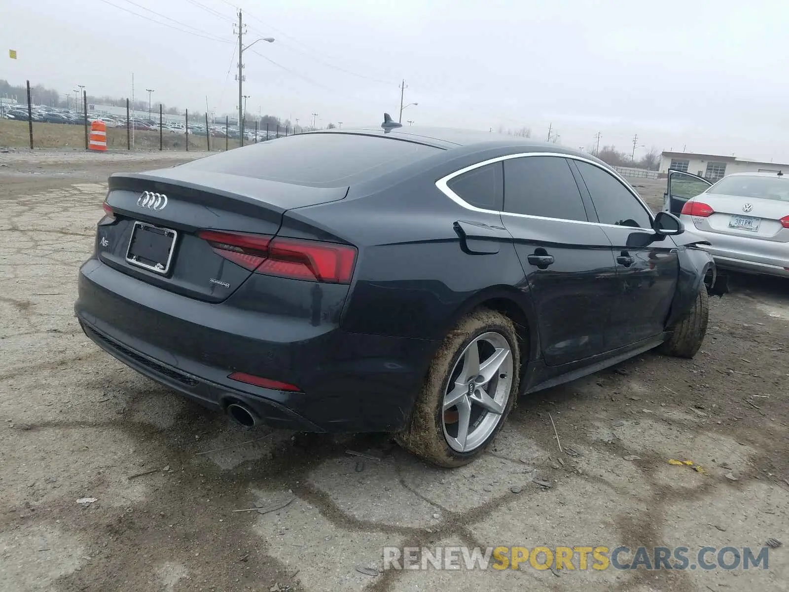 4 Photograph of a damaged car WAUENCF59KA025002 AUDI A5 2019