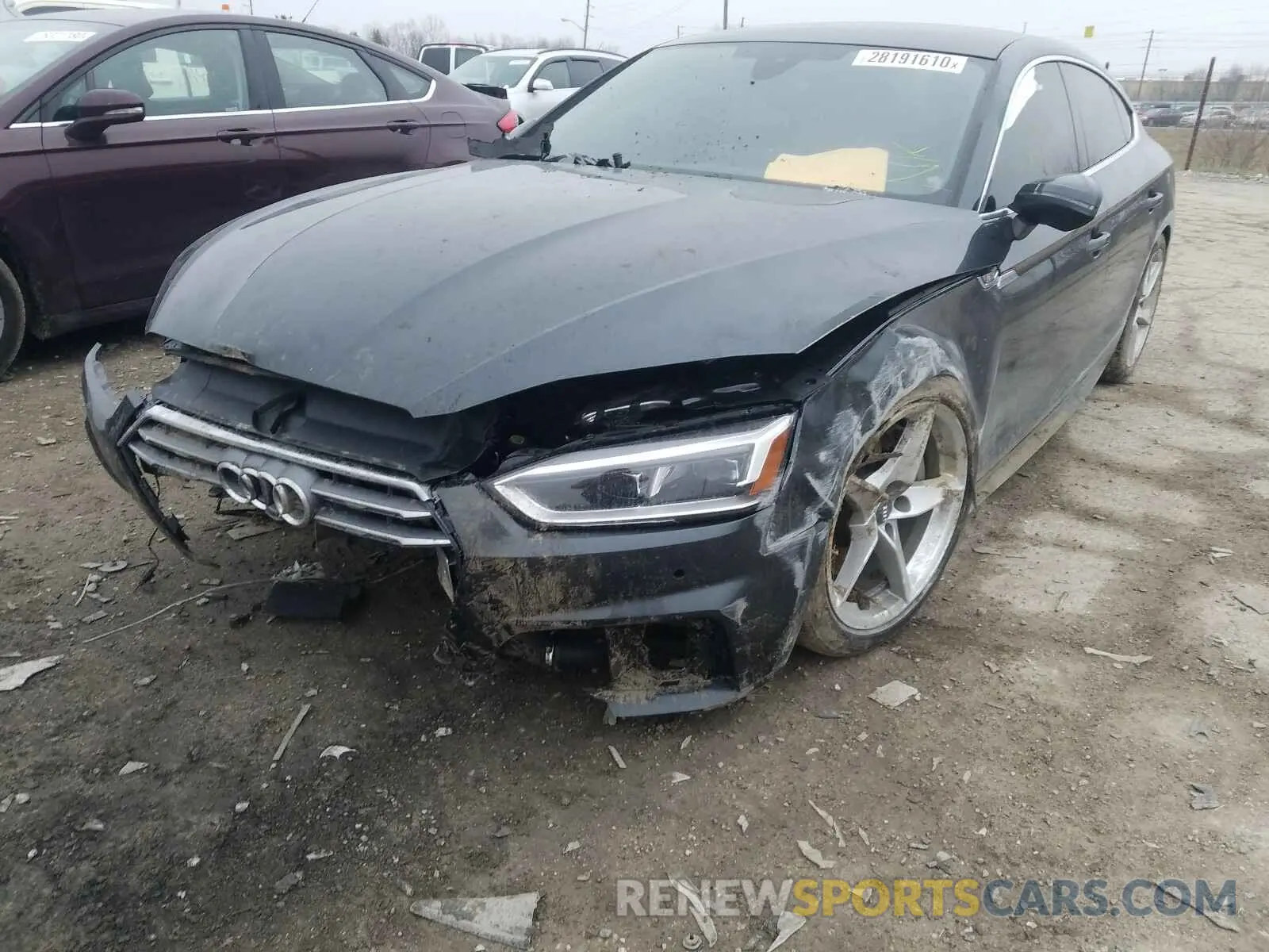 9 Photograph of a damaged car WAUENCF59KA025002 AUDI A5 2019