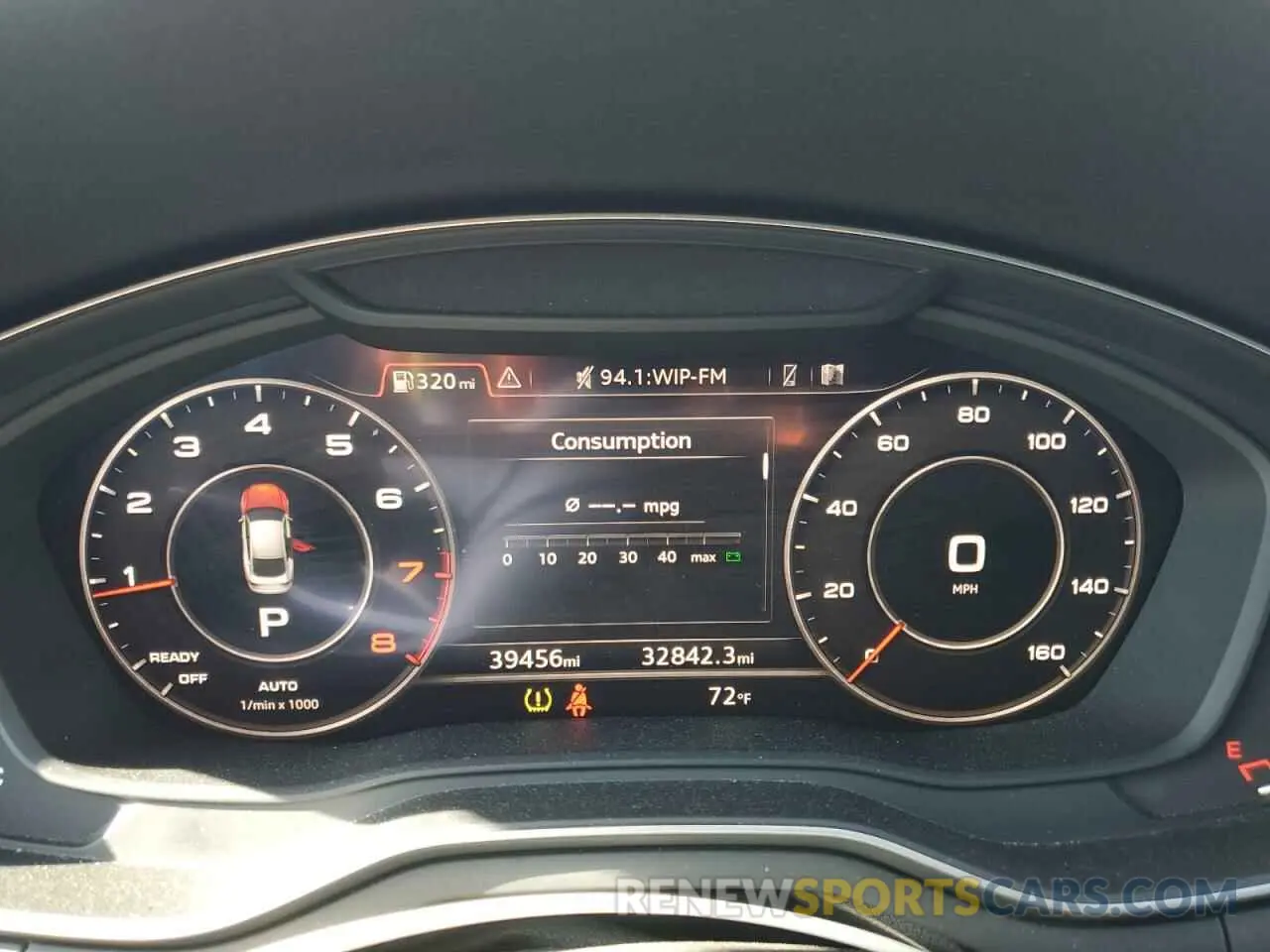 9 Photograph of a damaged car WAUENCF59KA040843 AUDI A5 2019