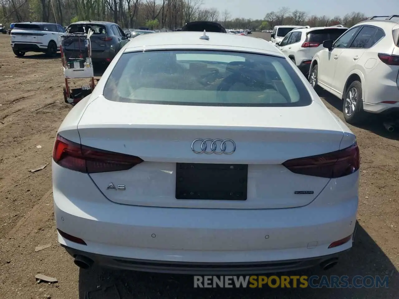 6 Photograph of a damaged car WAUENCF5XKA005051 AUDI A5 2019