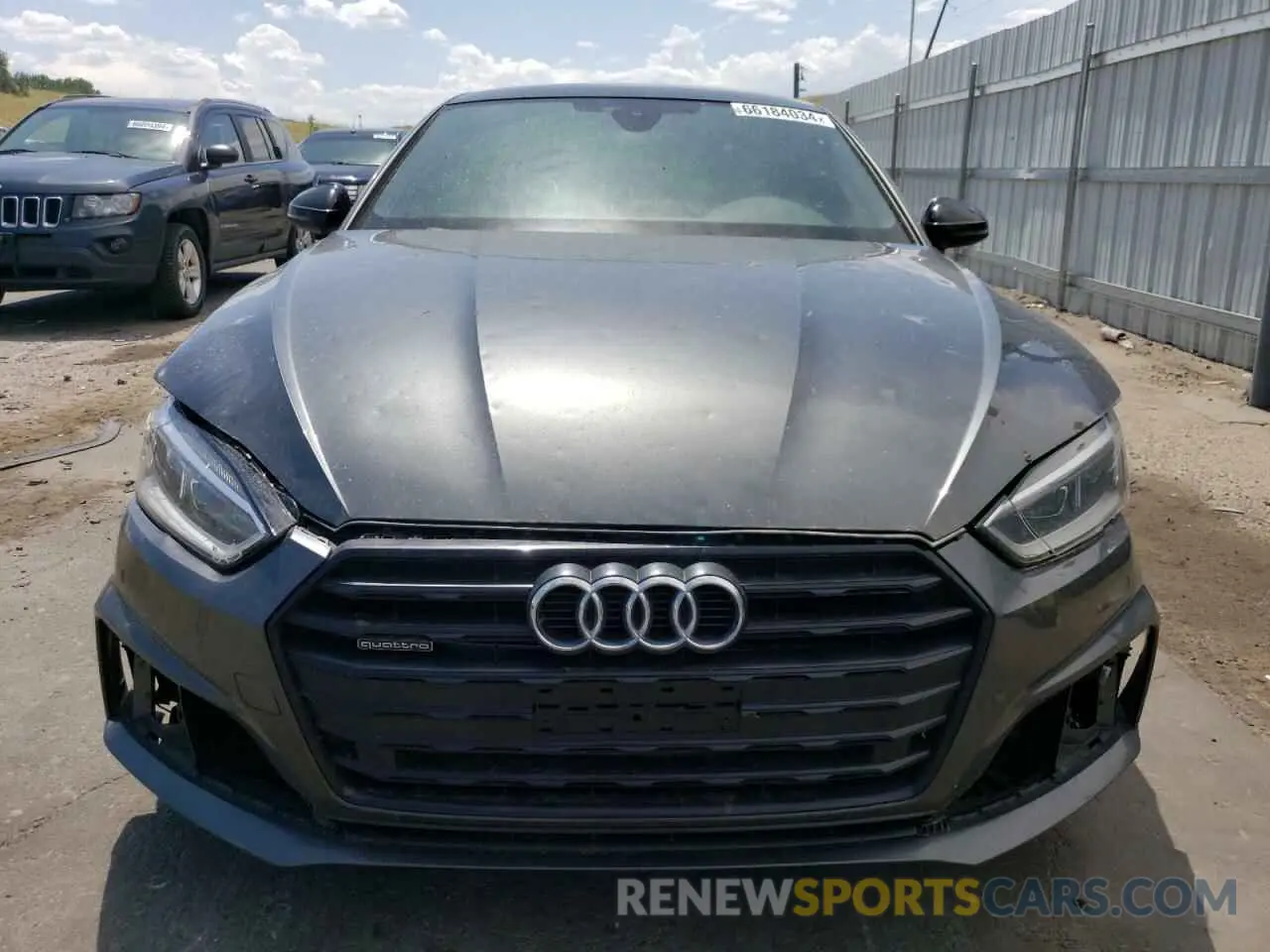 5 Photograph of a damaged car WAUENCF5XKA017040 AUDI A5 2019