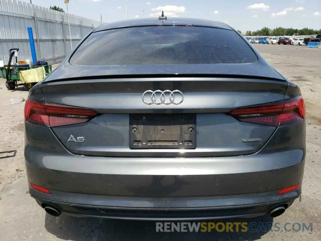 6 Photograph of a damaged car WAUENCF5XKA017040 AUDI A5 2019