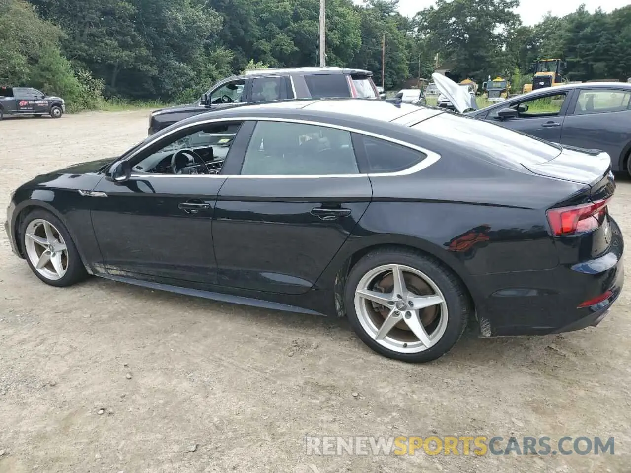2 Photograph of a damaged car WAUENCF5XKA029611 AUDI A5 2019