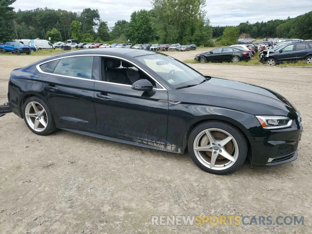 4 Photograph of a damaged car WAUENCF5XKA029611 AUDI A5 2019