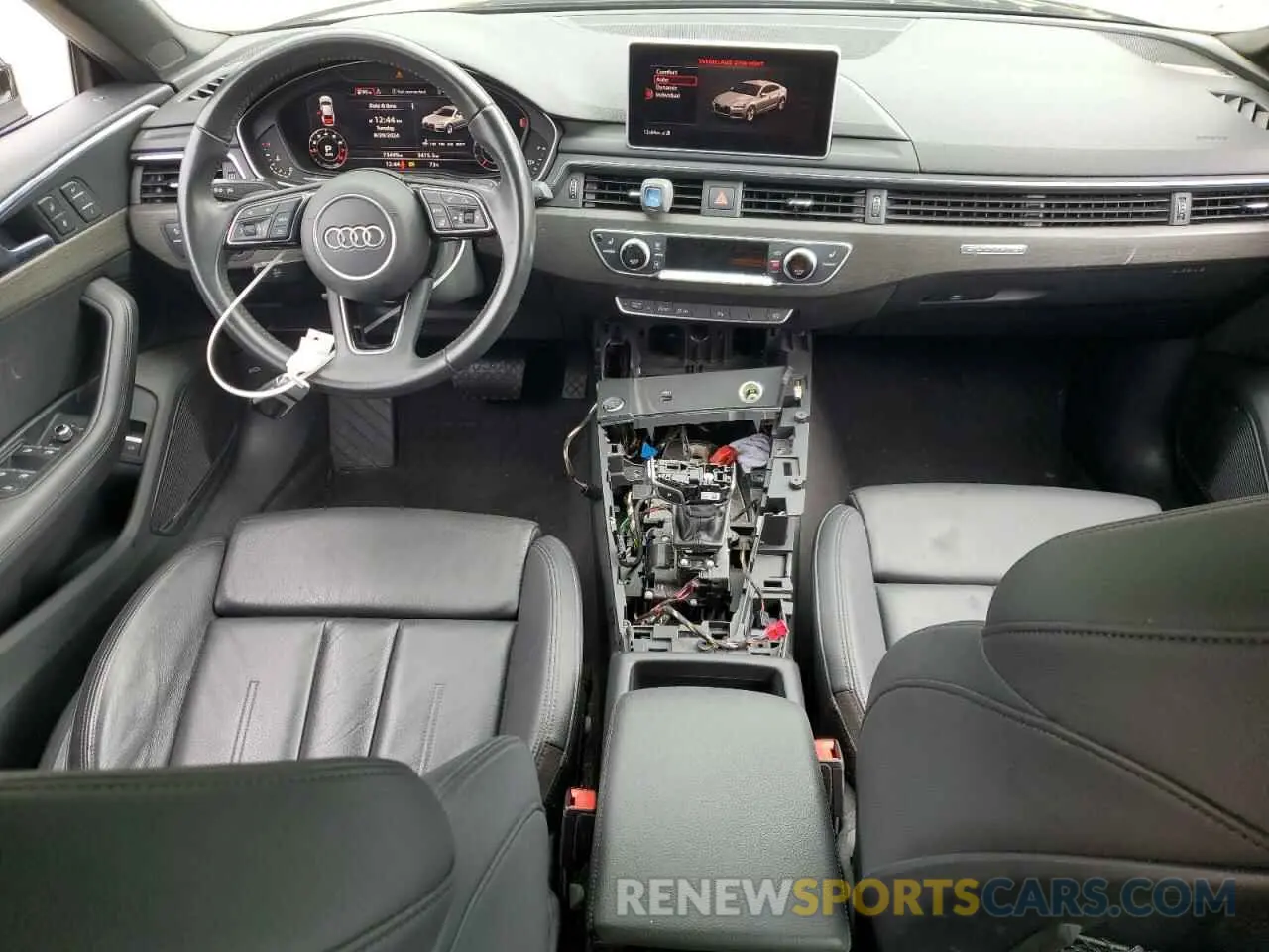 8 Photograph of a damaged car WAUENCF5XKA029611 AUDI A5 2019