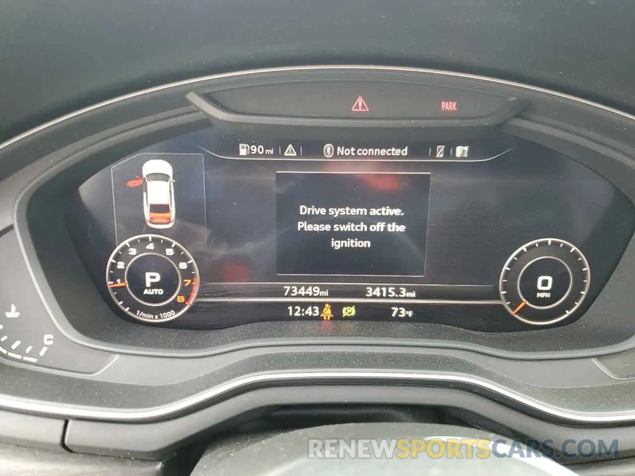9 Photograph of a damaged car WAUENCF5XKA029611 AUDI A5 2019