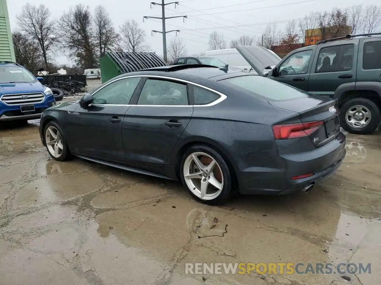 2 Photograph of a damaged car WAUENCF5XKA046831 AUDI A5 2019