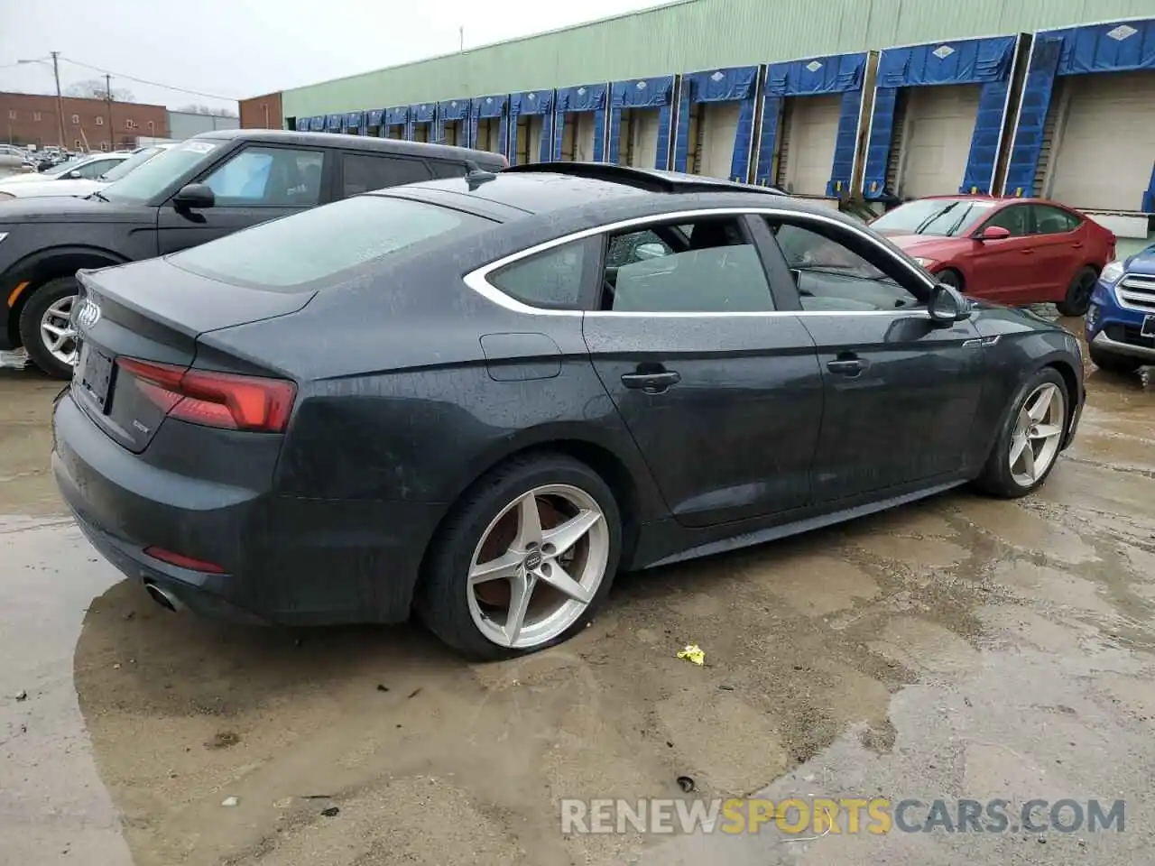 3 Photograph of a damaged car WAUENCF5XKA046831 AUDI A5 2019