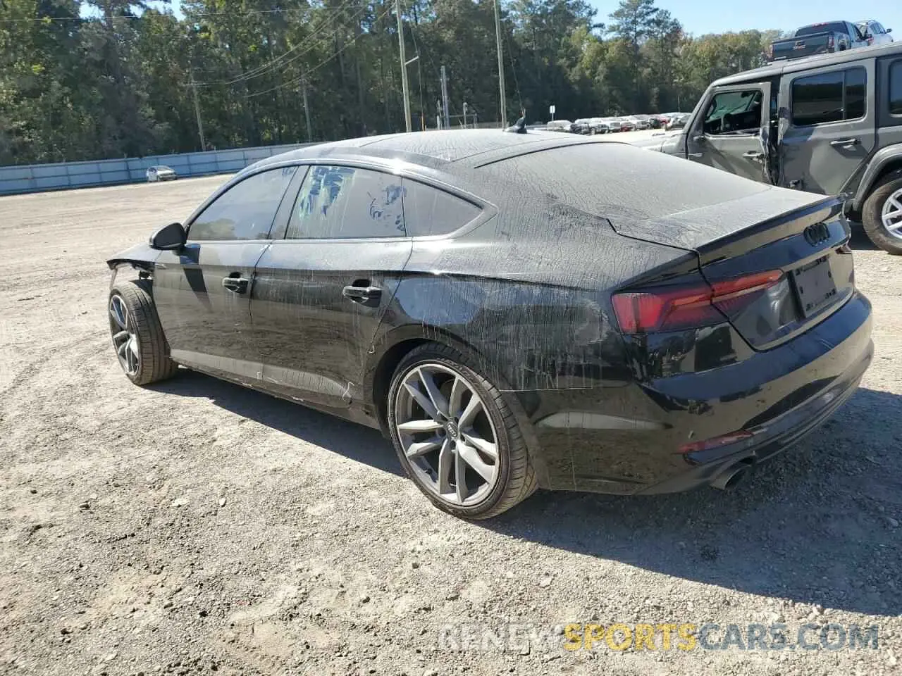 2 Photograph of a damaged car WAUENCF5XKA077867 AUDI A5 2019