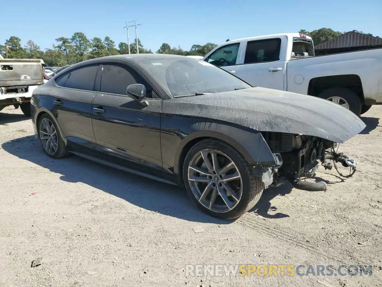4 Photograph of a damaged car WAUENCF5XKA077867 AUDI A5 2019