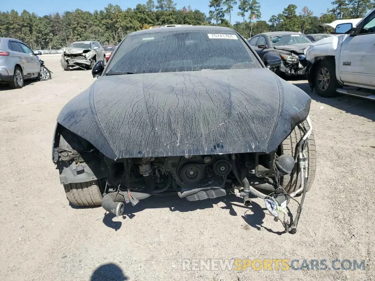 5 Photograph of a damaged car WAUENCF5XKA077867 AUDI A5 2019