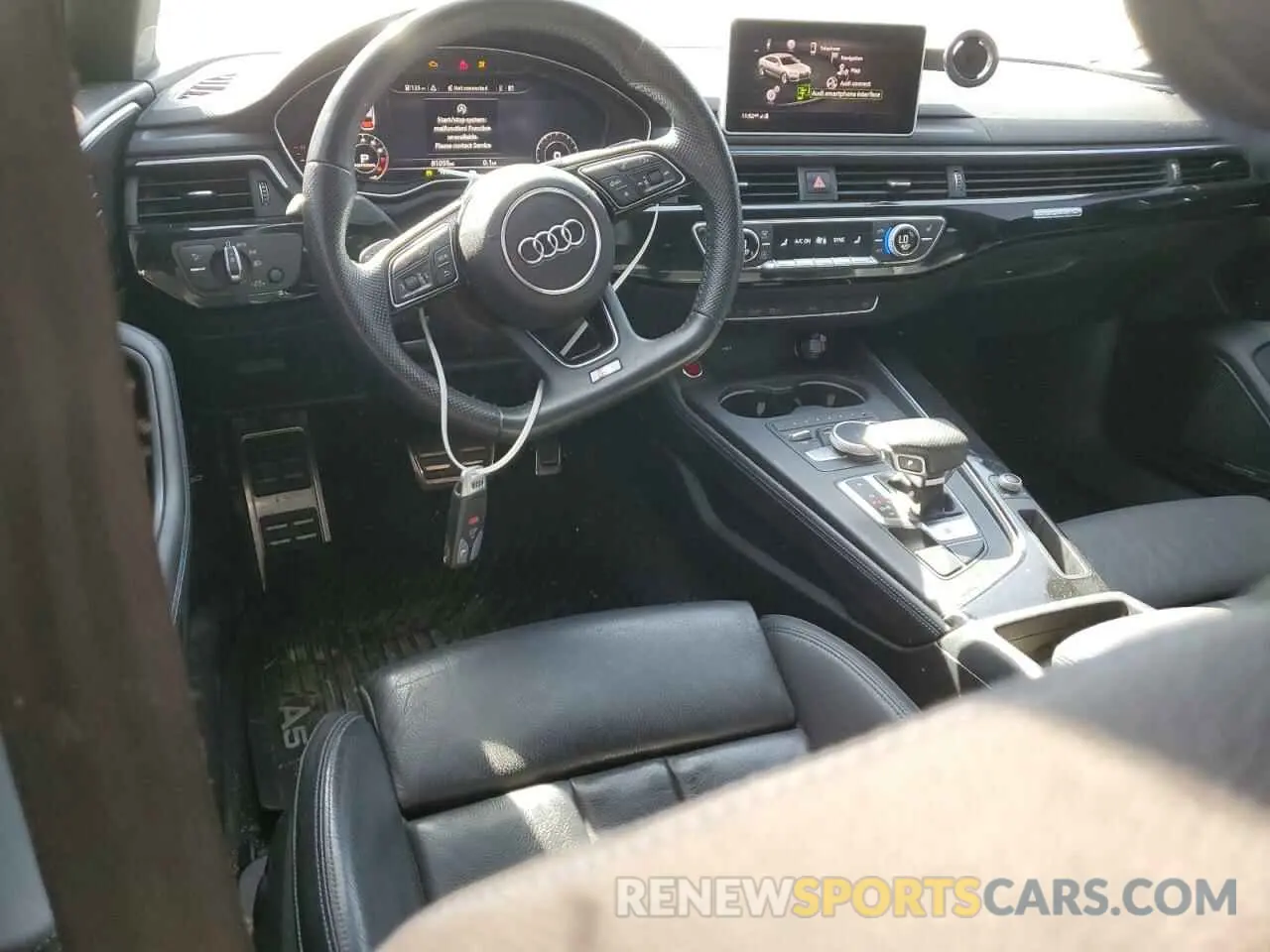 8 Photograph of a damaged car WAUENCF5XKA077867 AUDI A5 2019