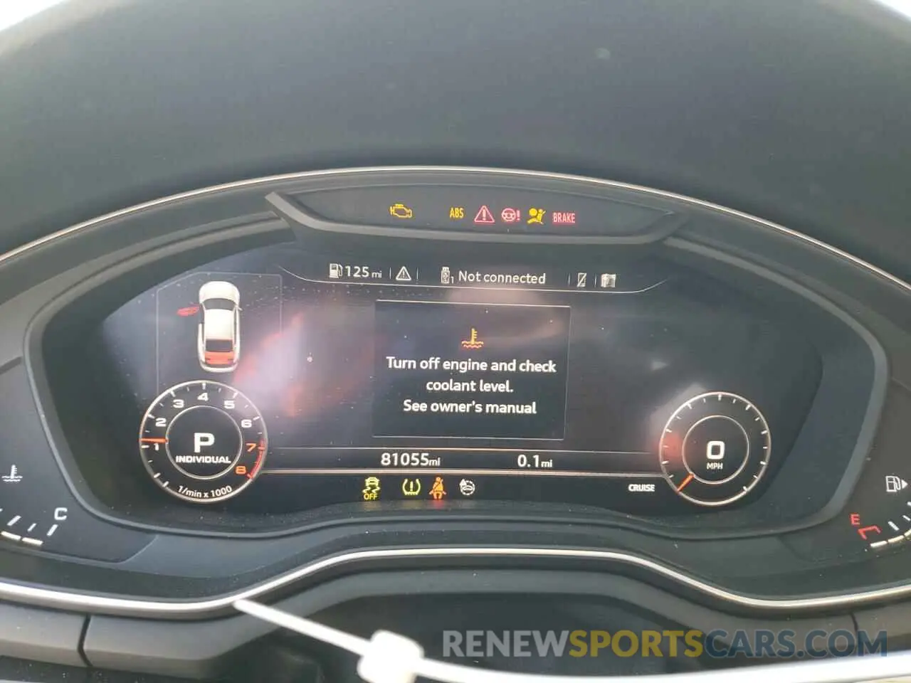 9 Photograph of a damaged car WAUENCF5XKA077867 AUDI A5 2019