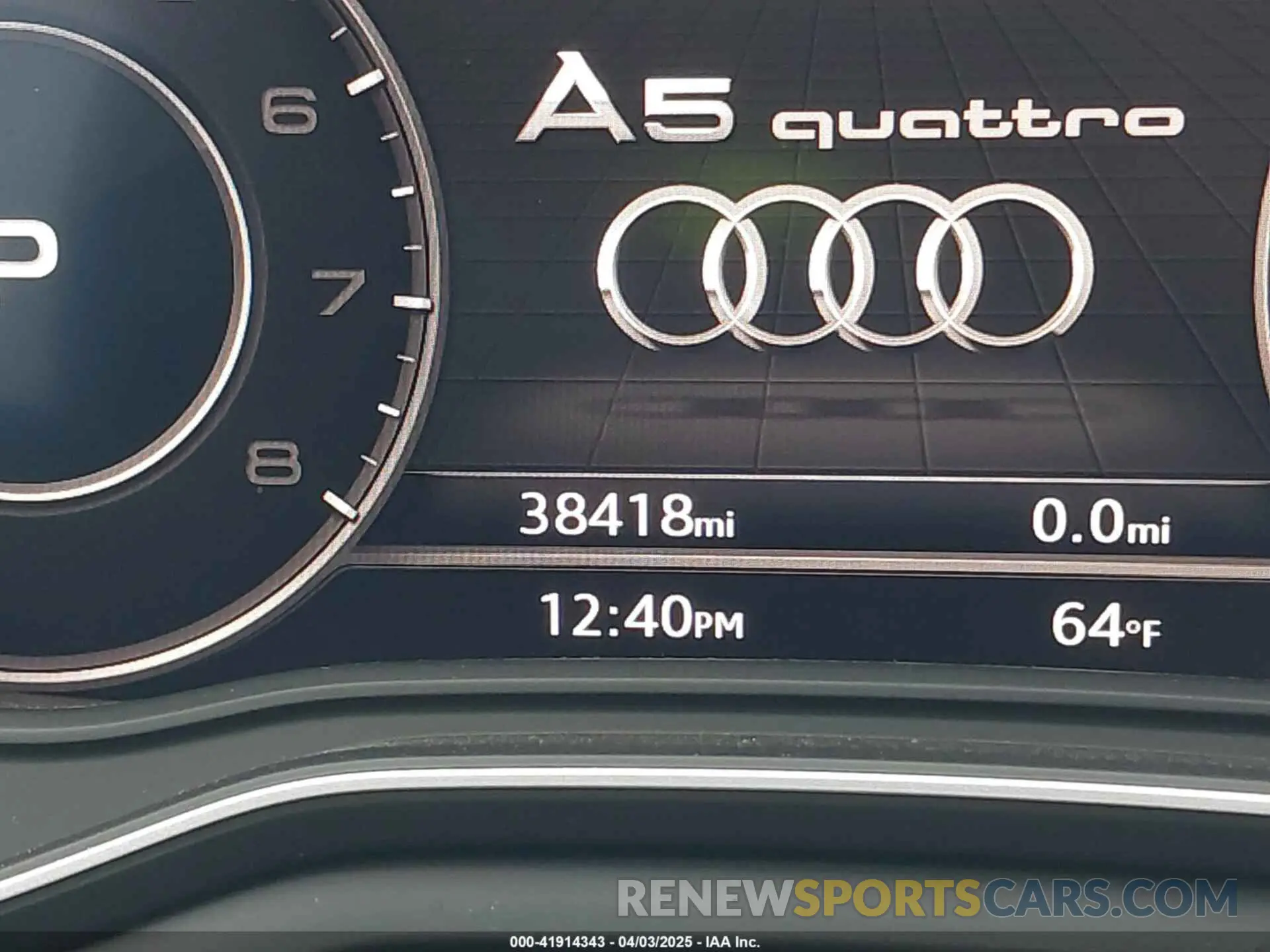 16 Photograph of a damaged car WAUFNCF51KA046530 AUDI A5 2019