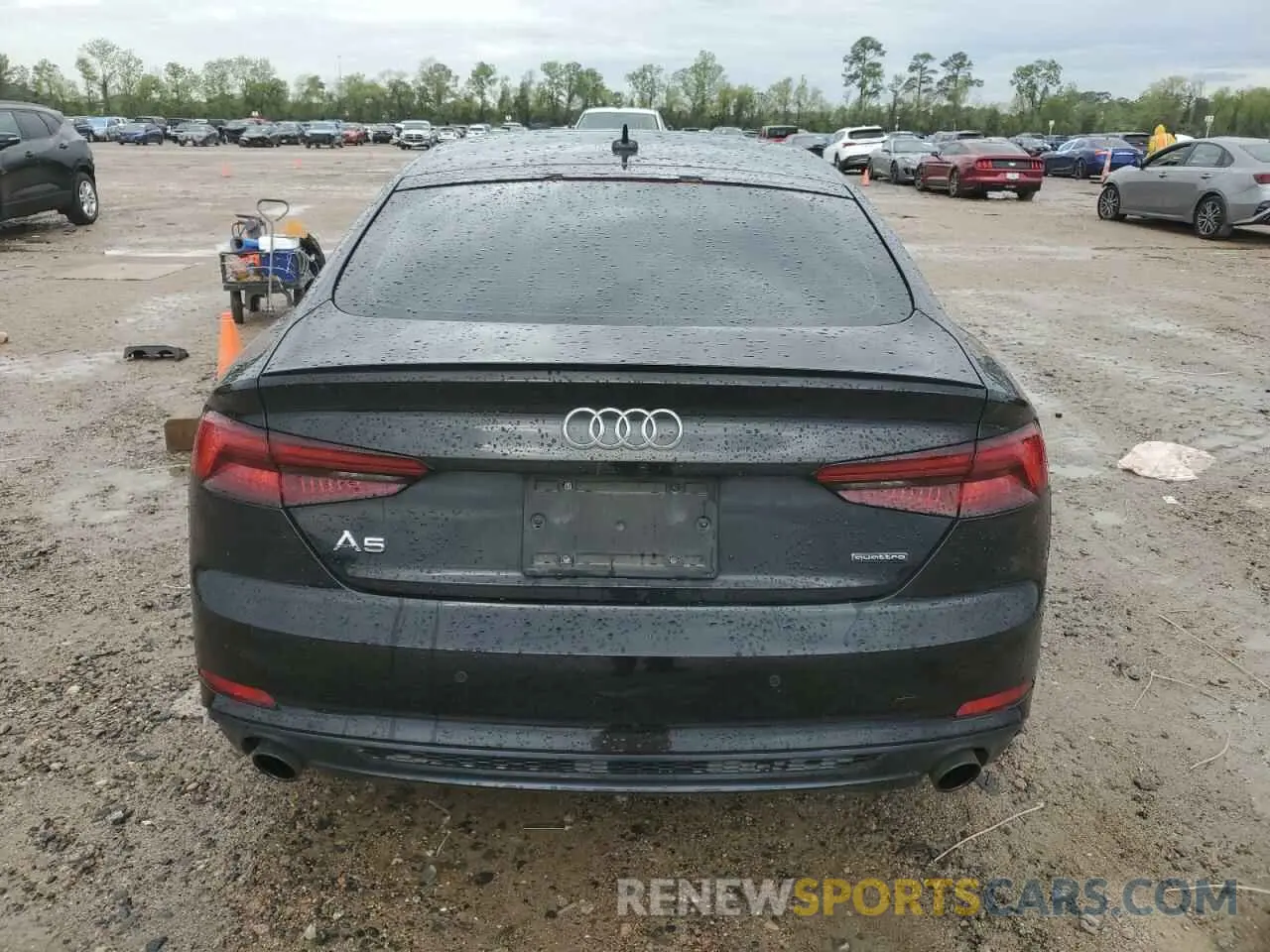 6 Photograph of a damaged car WAUFNCF52KA016694 AUDI A5 2019