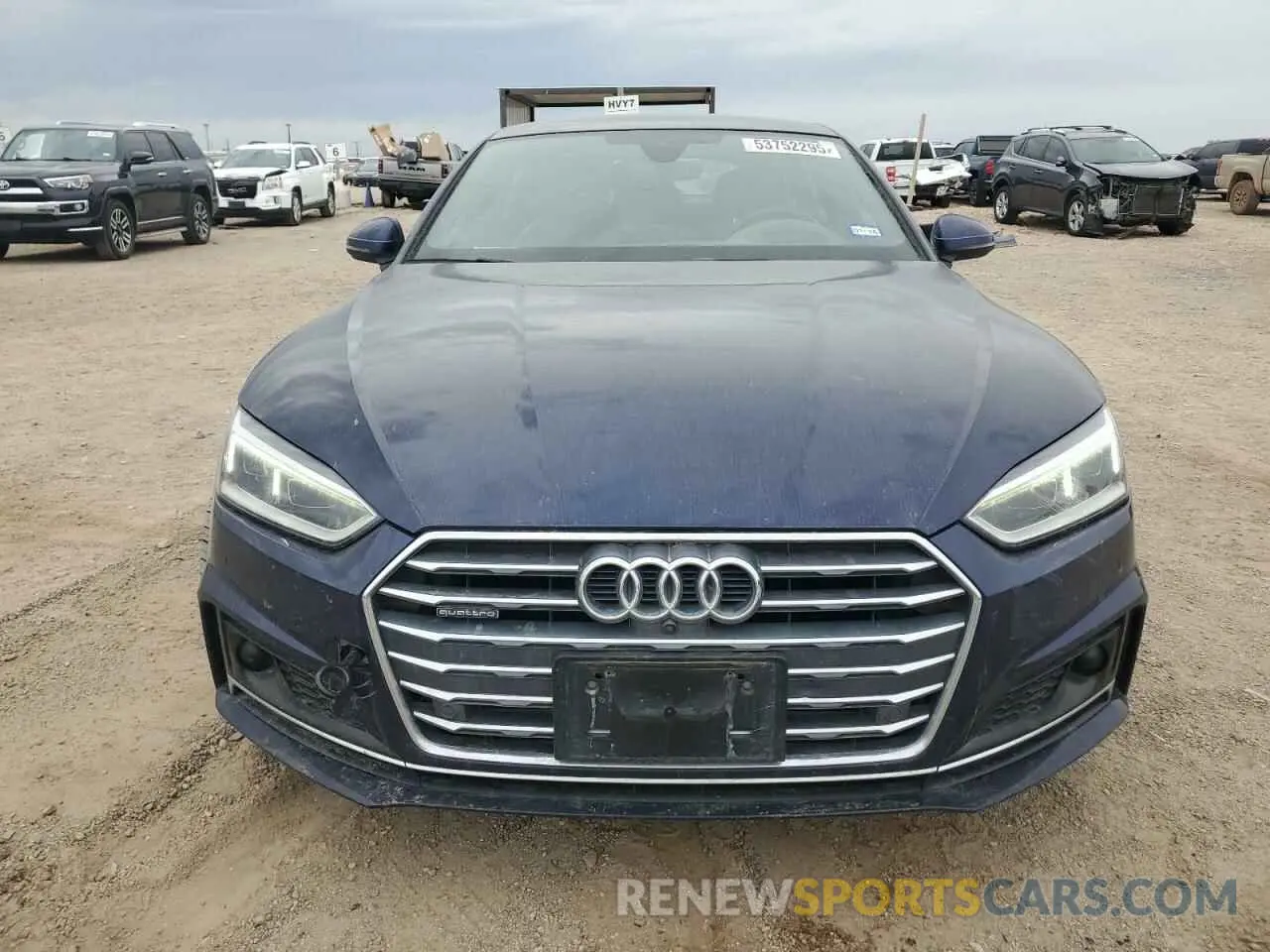 5 Photograph of a damaged car WAUFNCF55KA016432 AUDI A5 2019