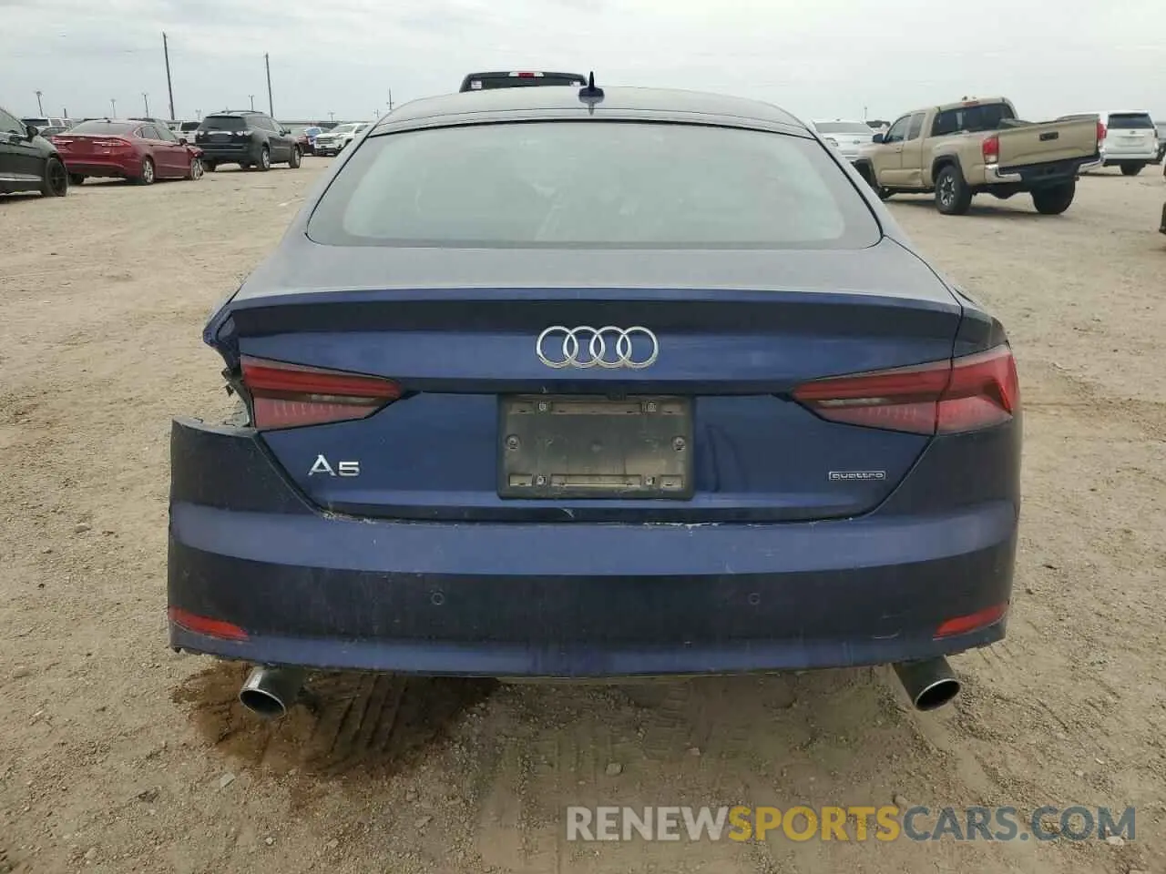 6 Photograph of a damaged car WAUFNCF55KA016432 AUDI A5 2019