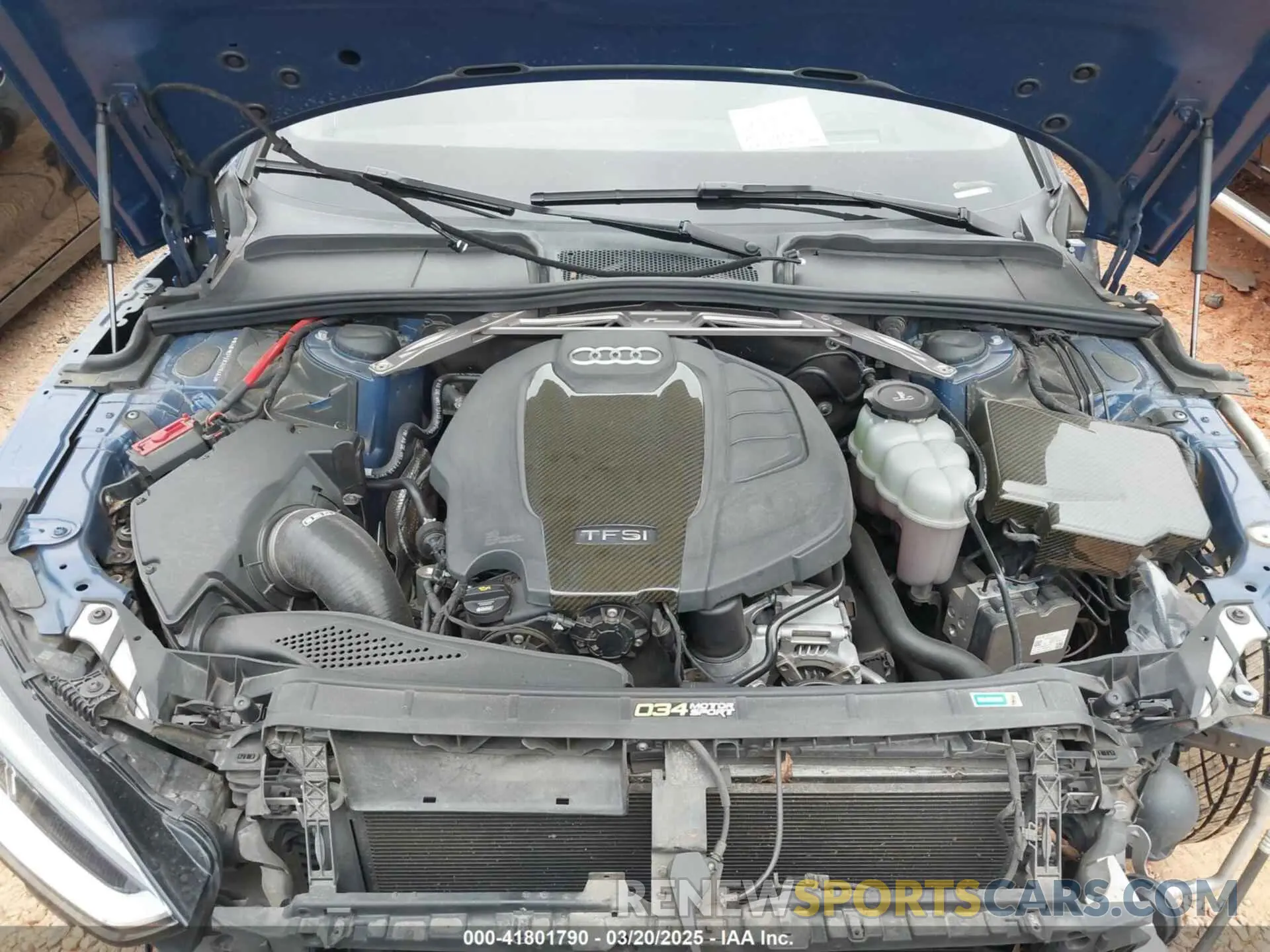 10 Photograph of a damaged car WAUFNCF55KA016463 AUDI A5 2019