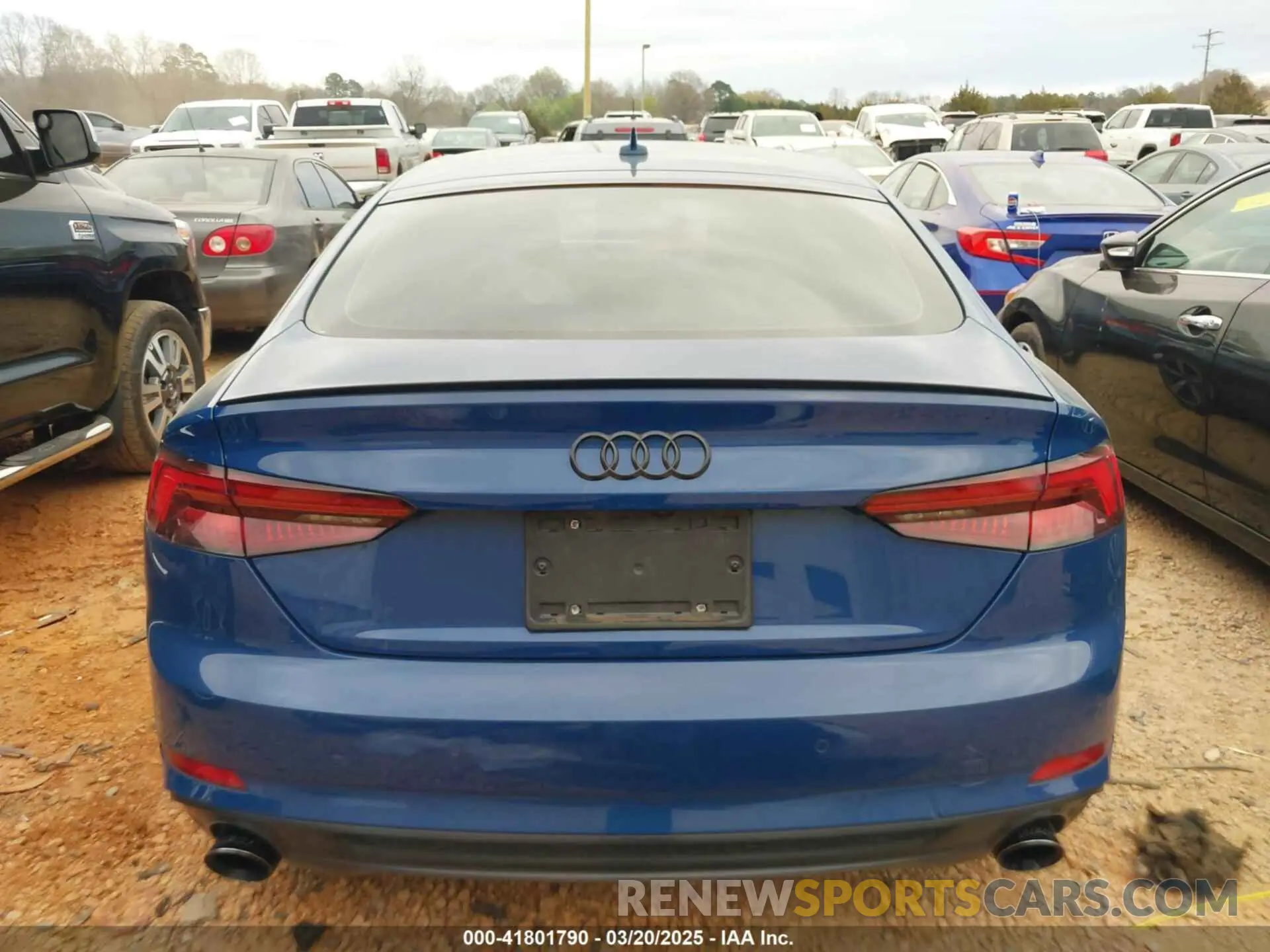 16 Photograph of a damaged car WAUFNCF55KA016463 AUDI A5 2019