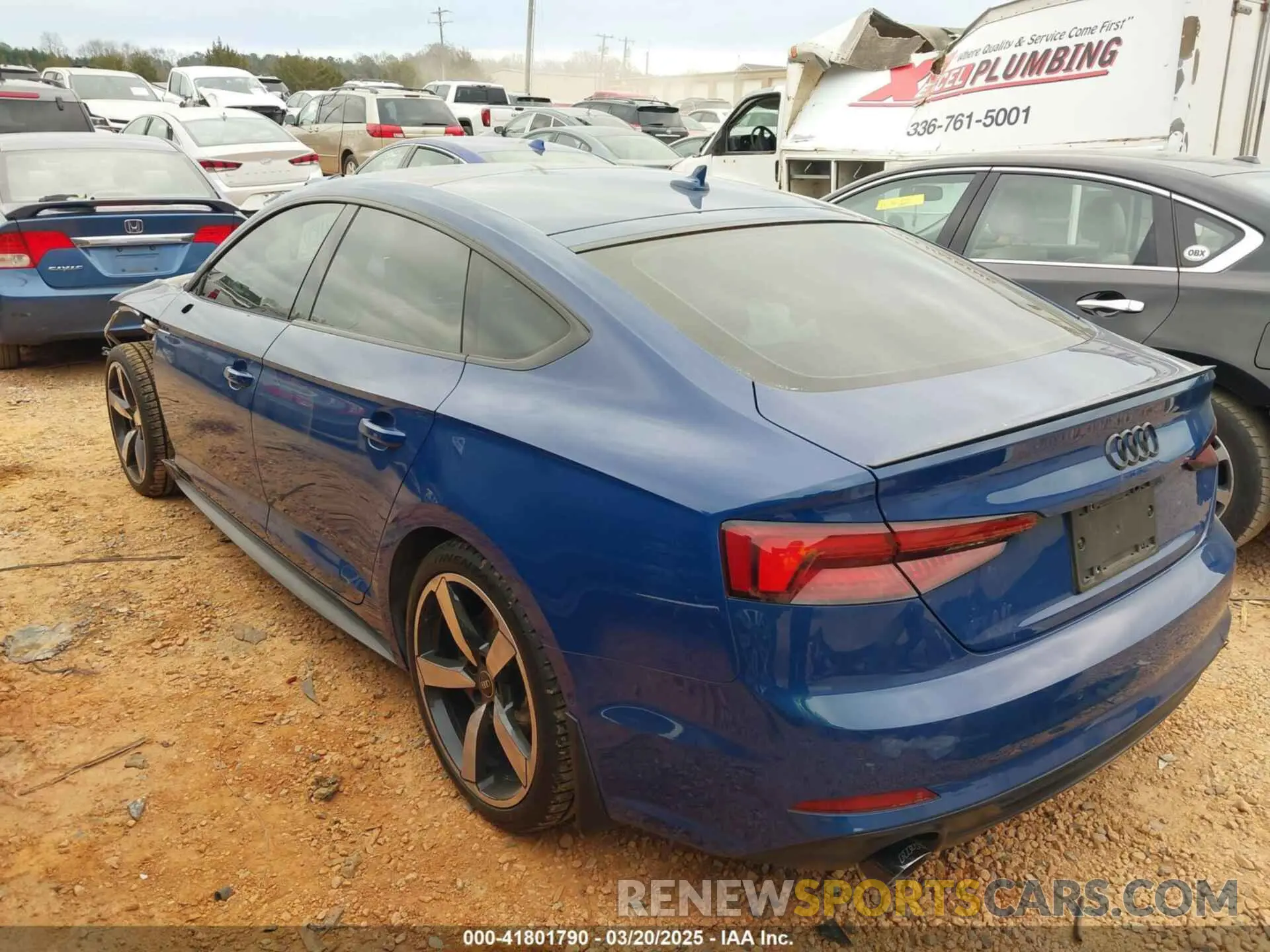 3 Photograph of a damaged car WAUFNCF55KA016463 AUDI A5 2019