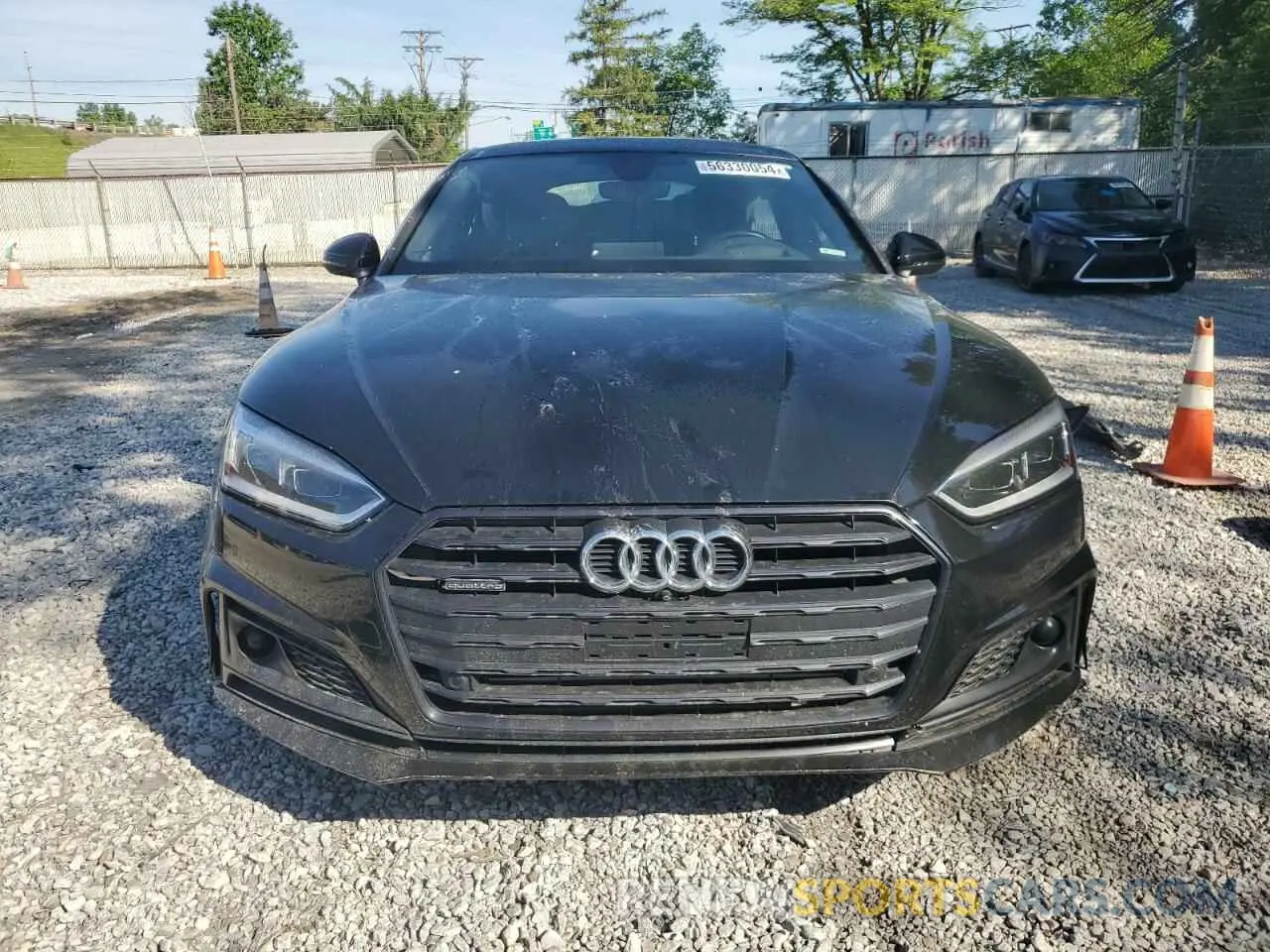 5 Photograph of a damaged car WAUFNCF56KA023860 AUDI A5 2019