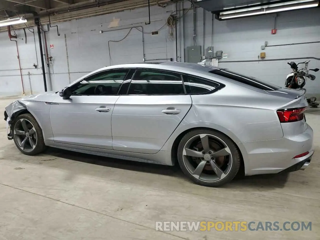 2 Photograph of a damaged car WAUFNCF56KA072055 AUDI A5 2019
