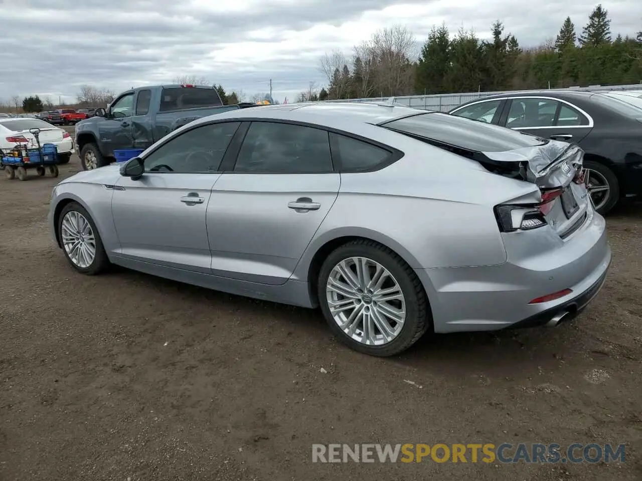 2 Photograph of a damaged car WAUFNCF5XKA008567 AUDI A5 2019