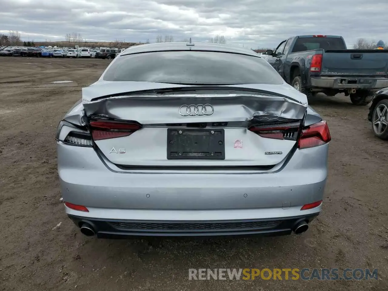 6 Photograph of a damaged car WAUFNCF5XKA008567 AUDI A5 2019