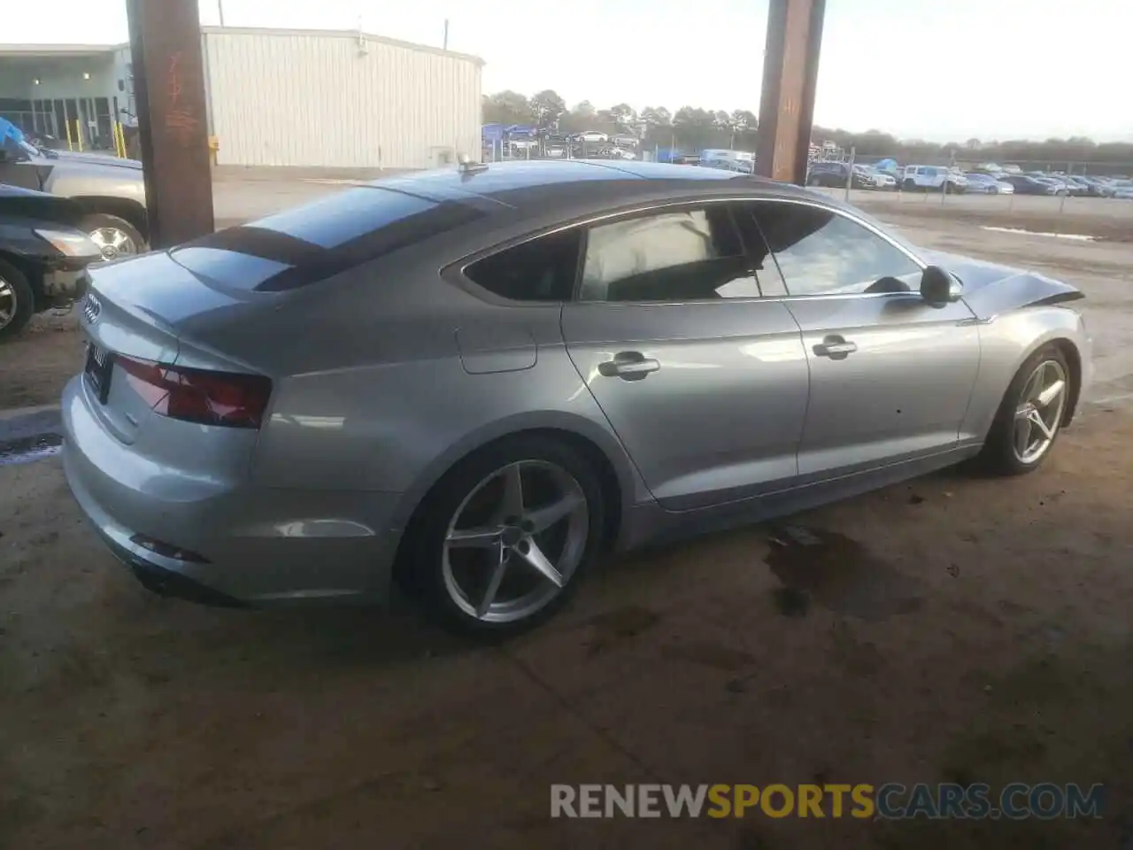 3 Photograph of a damaged car WAUFNDF55KA039070 AUDI A5 2019