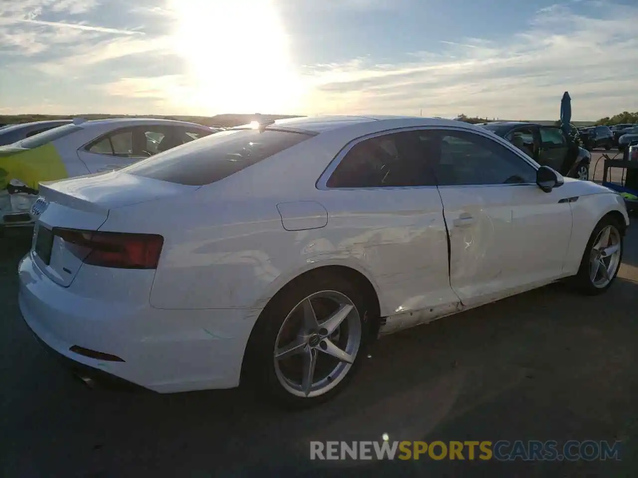 3 Photograph of a damaged car WAUSNAF50KA054248 AUDI A5 2019