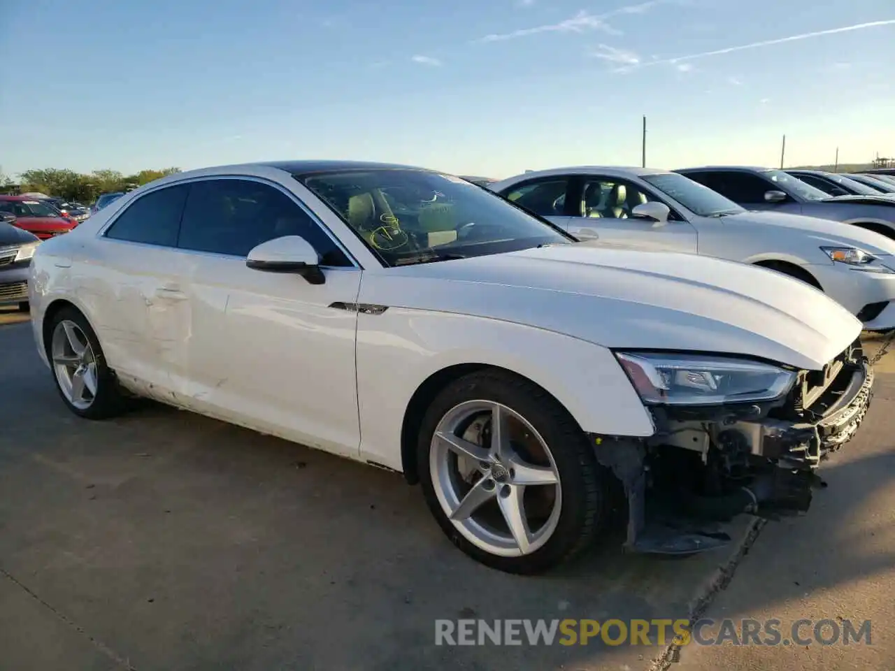 4 Photograph of a damaged car WAUSNAF50KA054248 AUDI A5 2019