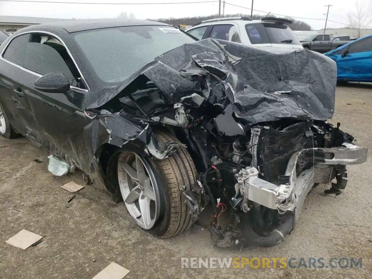 9 Photograph of a damaged car WAUSNAF50KA063967 AUDI A5 2019