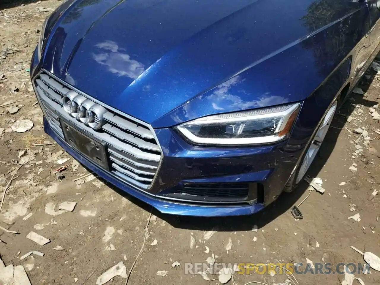 9 Photograph of a damaged car WAUSNAF52KA016732 AUDI A5 2019