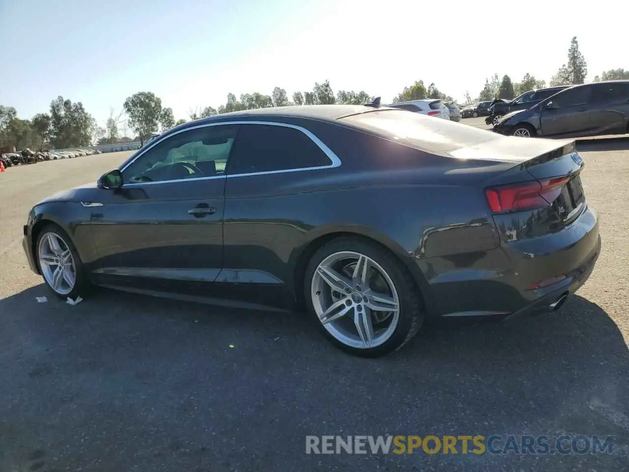 2 Photograph of a damaged car WAUSNAF52KA058821 AUDI A5 2019