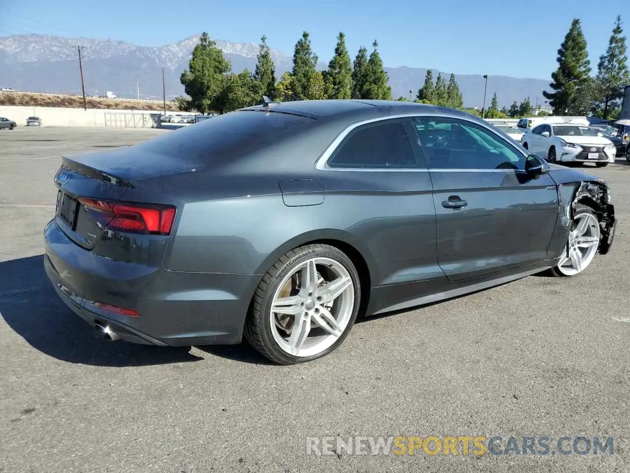 3 Photograph of a damaged car WAUSNAF52KA058821 AUDI A5 2019