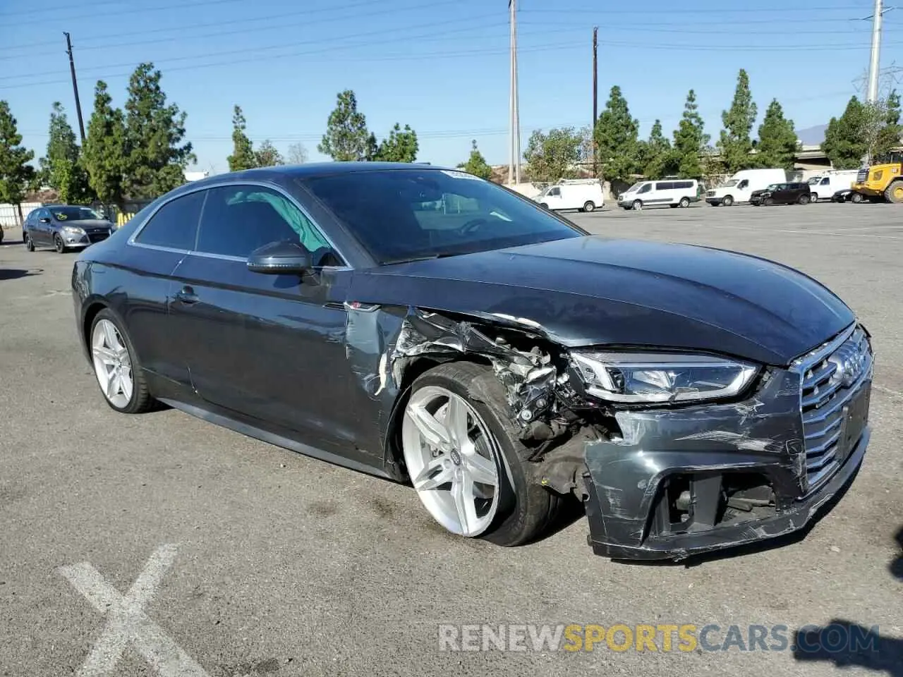 4 Photograph of a damaged car WAUSNAF52KA058821 AUDI A5 2019