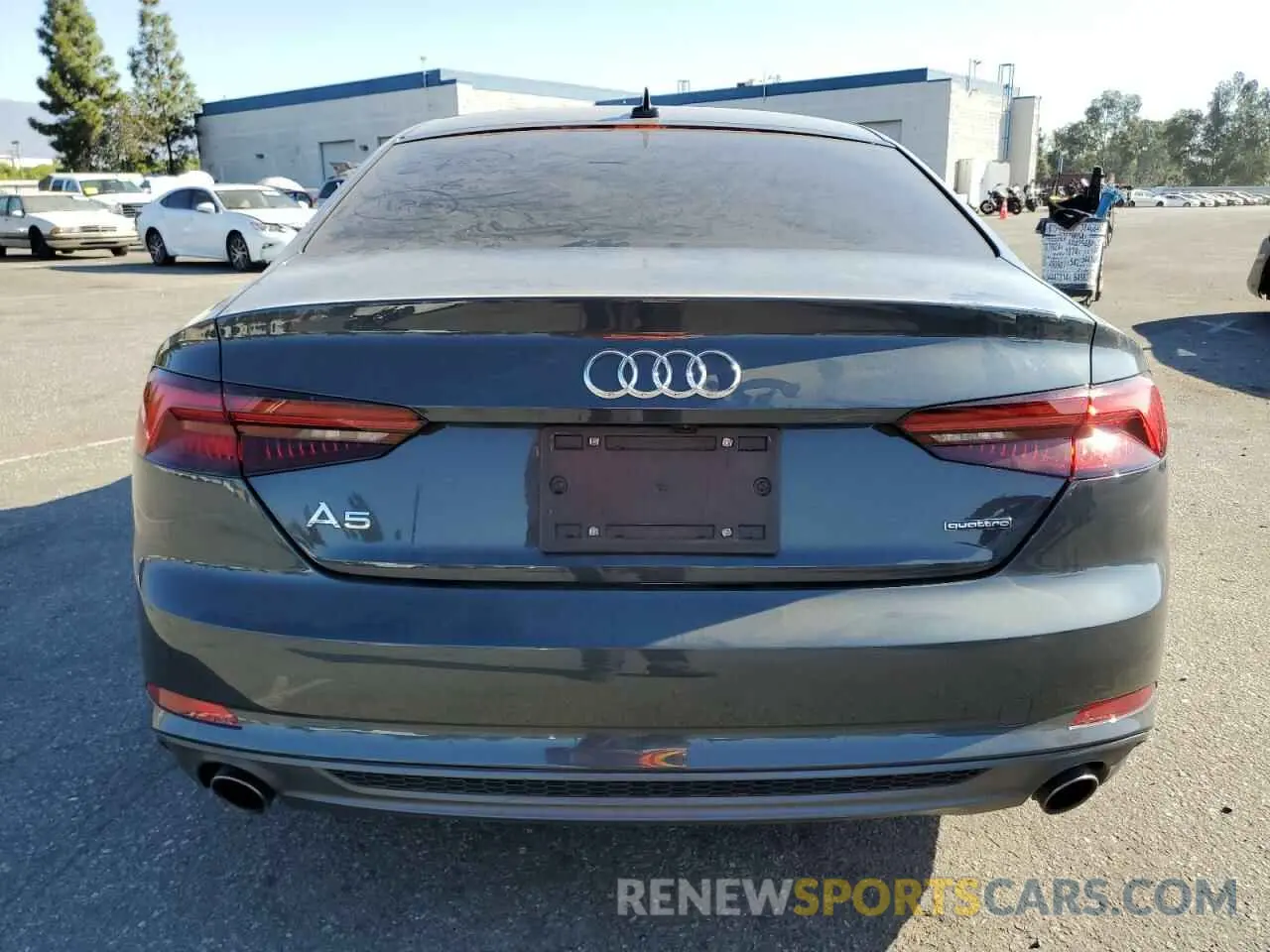 6 Photograph of a damaged car WAUSNAF52KA058821 AUDI A5 2019