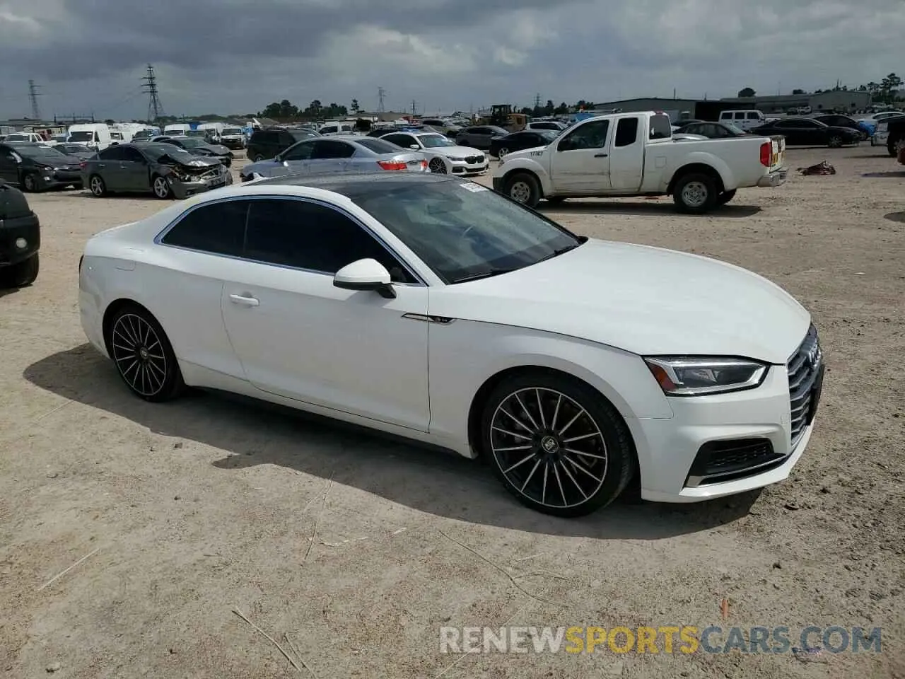 4 Photograph of a damaged car WAUSNAF53KA019395 AUDI A5 2019